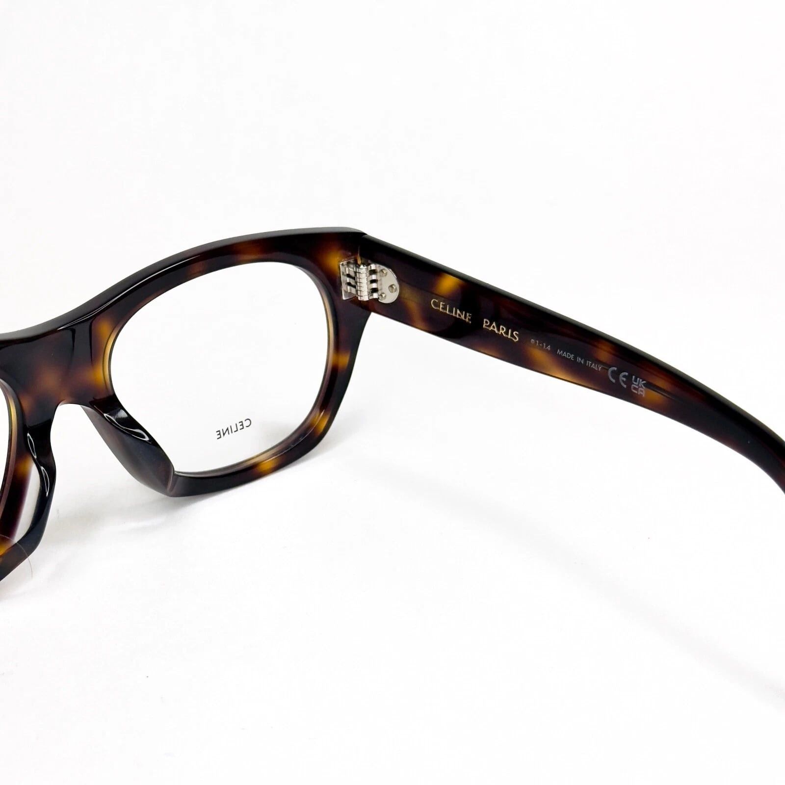 Celine CELINE 50154 BOLD 3 Dots Brown Optical Frame CL50154U 053 Size ONE SIZE - 4 Thumbnail