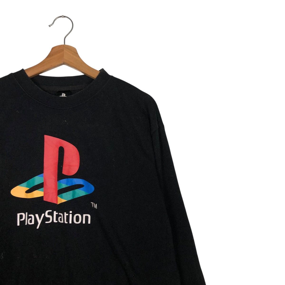 Japanese Brand 📌Vintage Sweatshirt Crewneck Playstation Big Logo Size US L / EU 52-54 / 3 - 7 Thumbnail