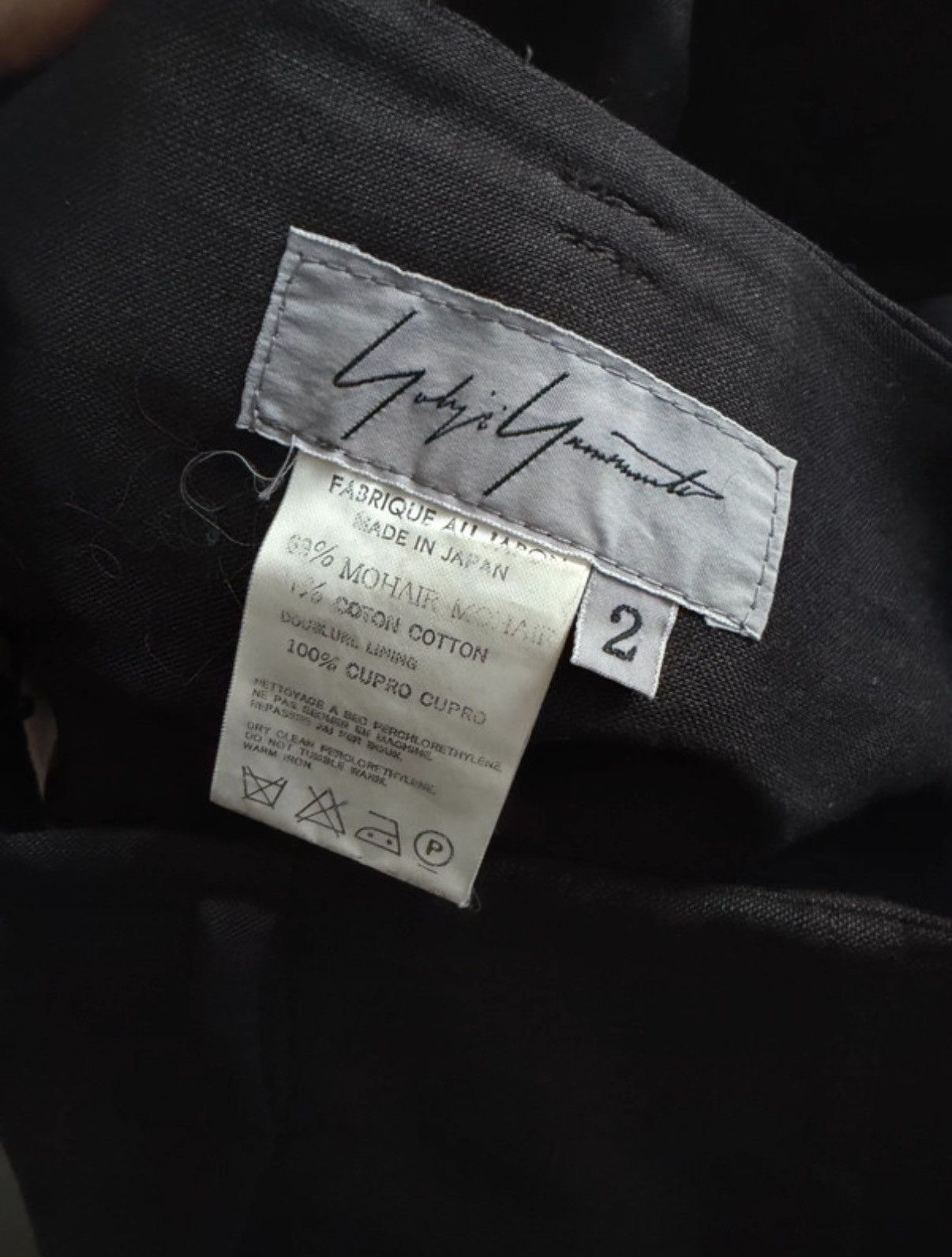 Yohji Yamamoto Yohji Yamamoto Spring/Summer 2001 collection trousers Size 25" / US 0 / IT 36 - 5 Thumbnail