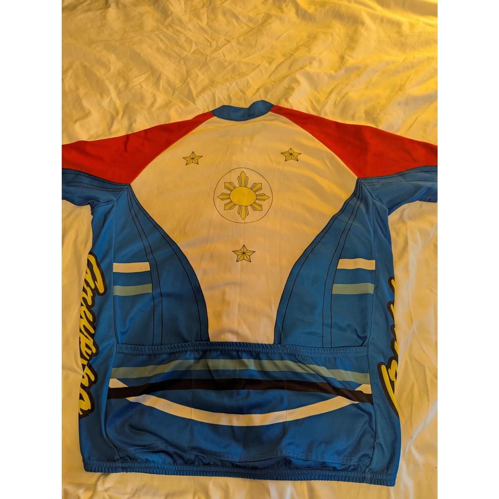PEARL iZUMi Philippines Flag Cycling Club Jersey XL on Tag Medium fit. Size US M / EU 48-50 / 2 - 3 Thumbnail