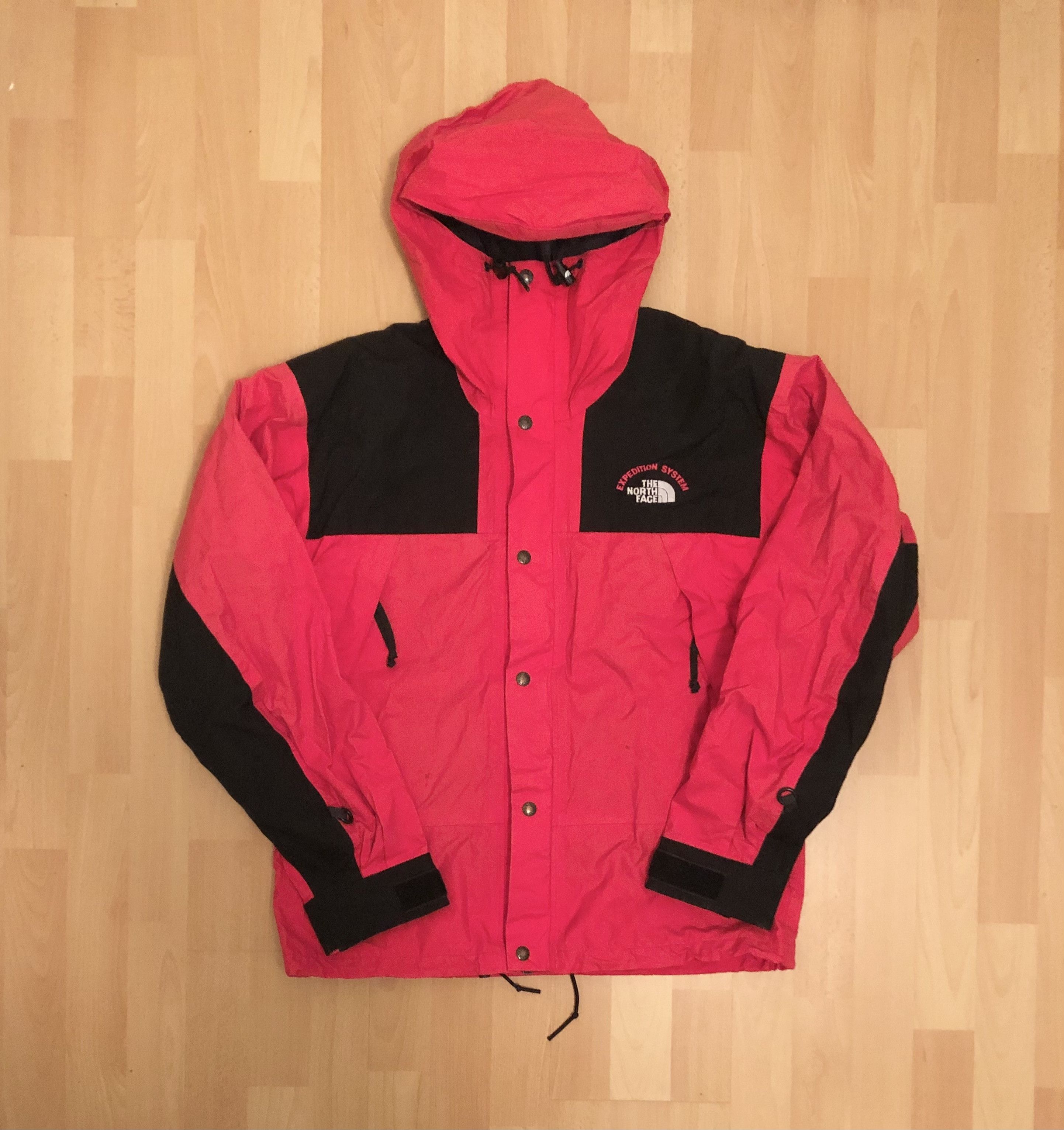 image of Vintage The North Face Expedition System Jacket in Red, Men's (Size Medium)