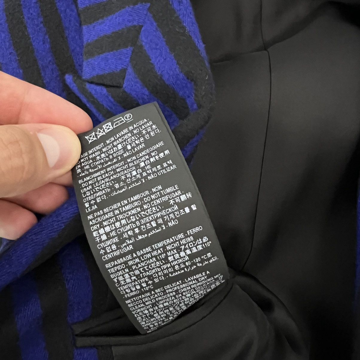 Saint Laurent Paris Saint Laurent Striped Blazer in Medium Size US M / EU 48-50 / 2 - 7 Thumbnail