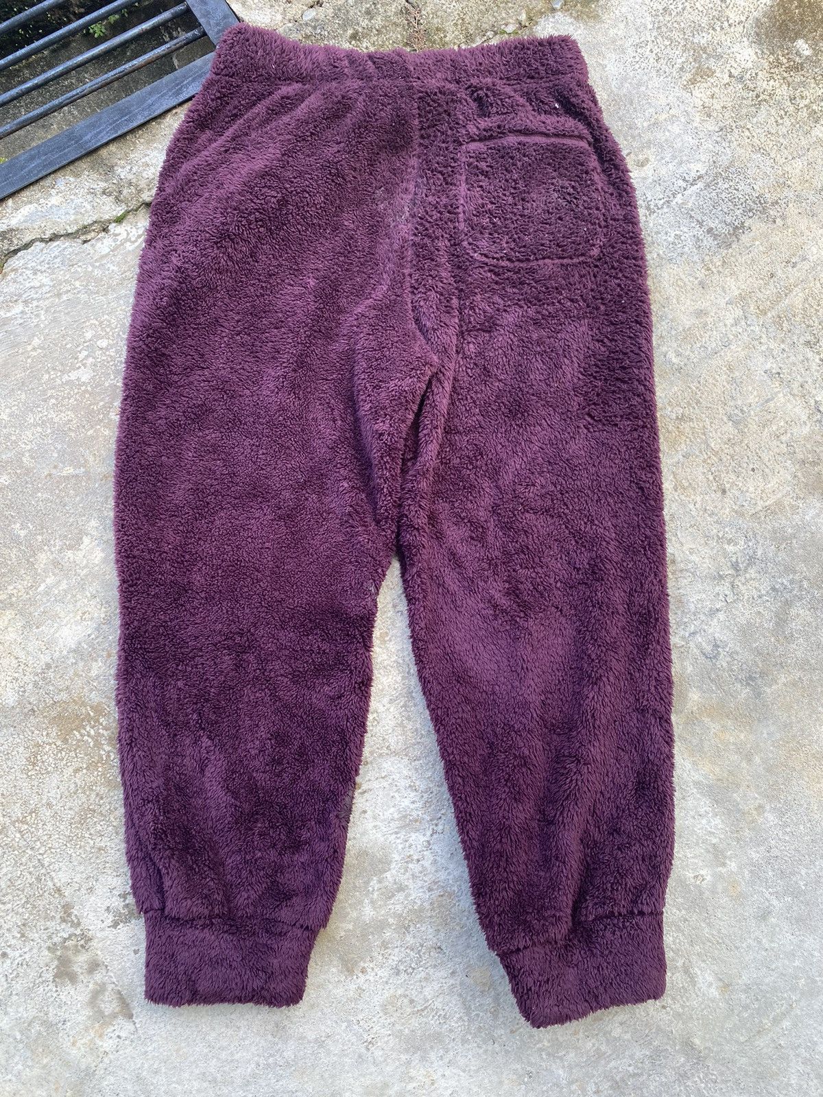 GU × Japanese Brand × Vintage 🔥Accept Binding 🔥 GU Sherpa Fleece Pants Size 33" - 3 Thumbnail