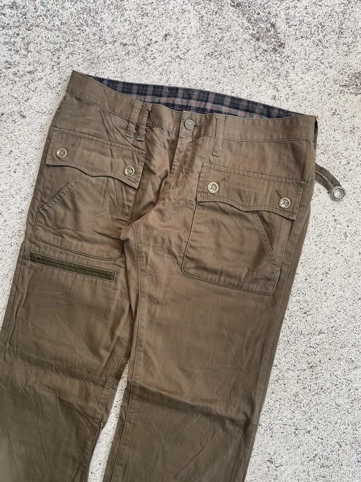 PPFM 2000s PPFM - Multi Pocket Cargo Pants Anarchy Emo Gothic Size US 32 / EU 48 - 3 Thumbnail