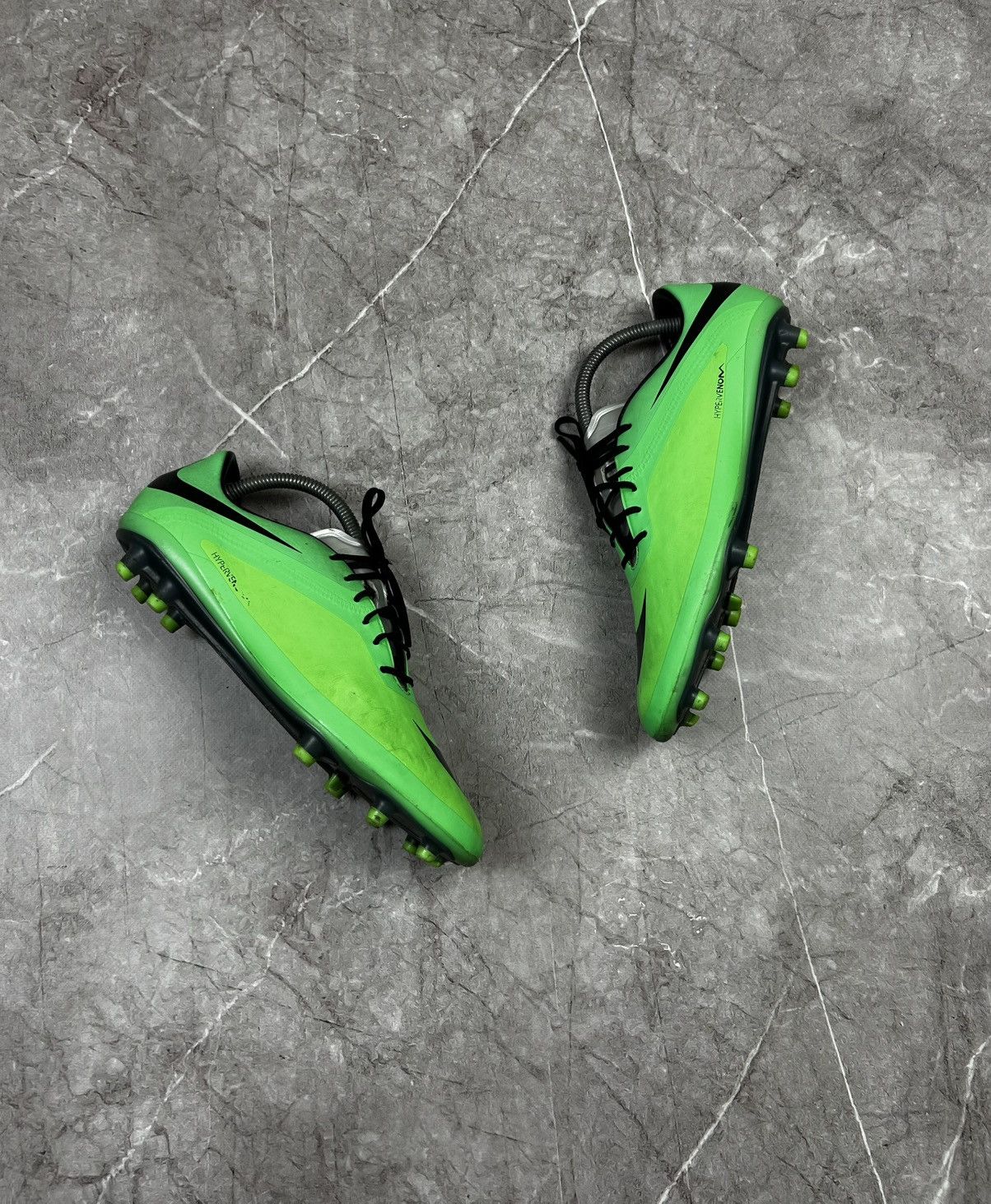 Nike Nike Hypervenom Phatal FG Neo Lime Athletic Soccer Cleat Men Size US 8 / EU 41 - 3 Thumbnail