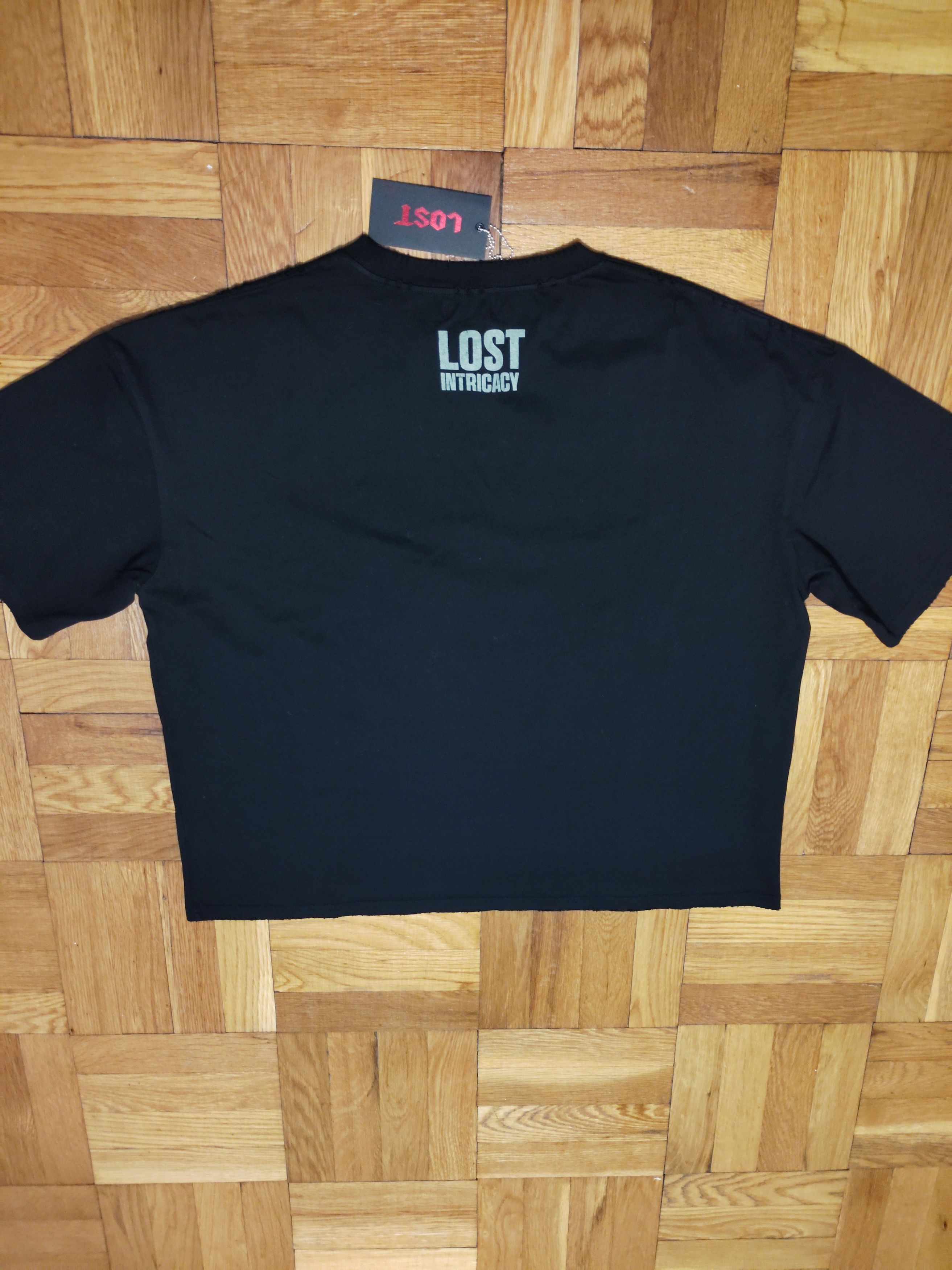 LOST INTRICACY Lost Intricacy Black Lost Outline T Shirt Size XL Sold Out Size US XL / EU 56 / 4 - 6 Thumbnail