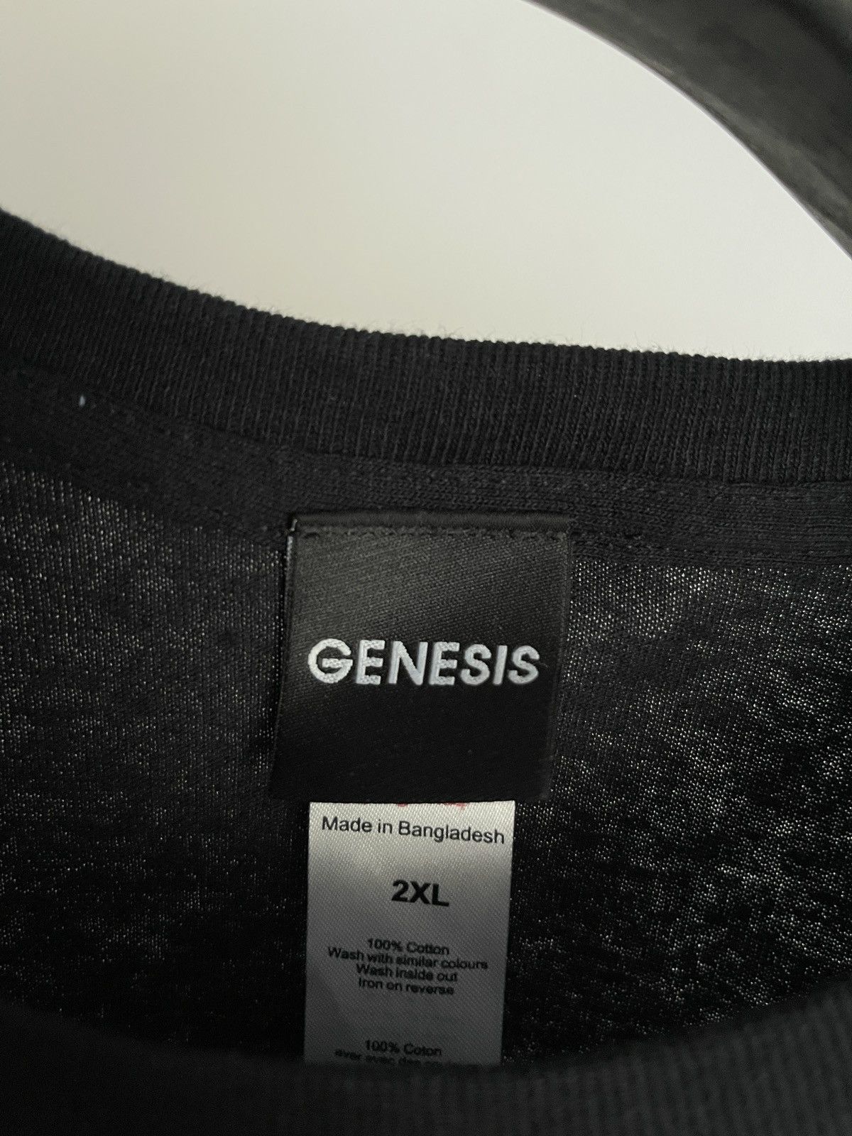 Band Tees Genesis Band Graphic Tee - Vintage Style Eagle & Snake Logo Size US XXL / EU 58 / 5 - 2 Thumbnail