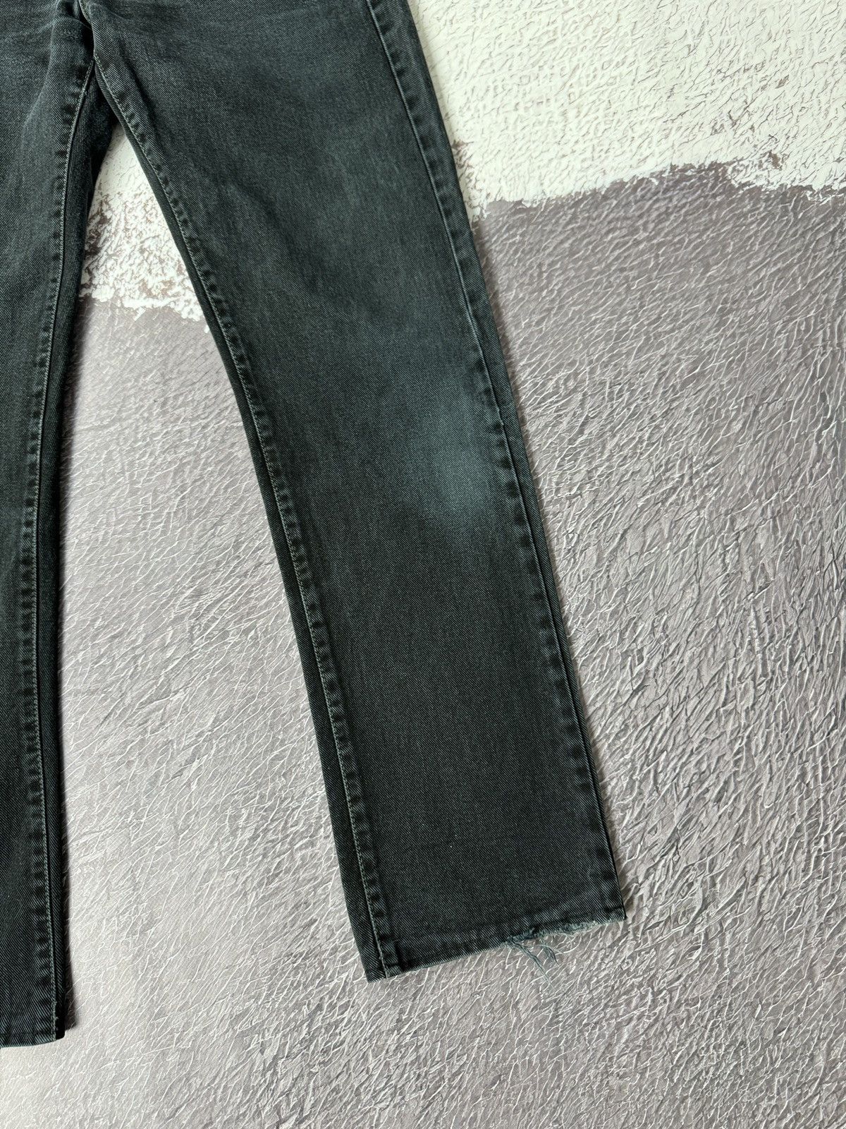 Diesel Diesel vintage faded distressed black denim jeans Size US 30 / EU 46 - 4 Thumbnail