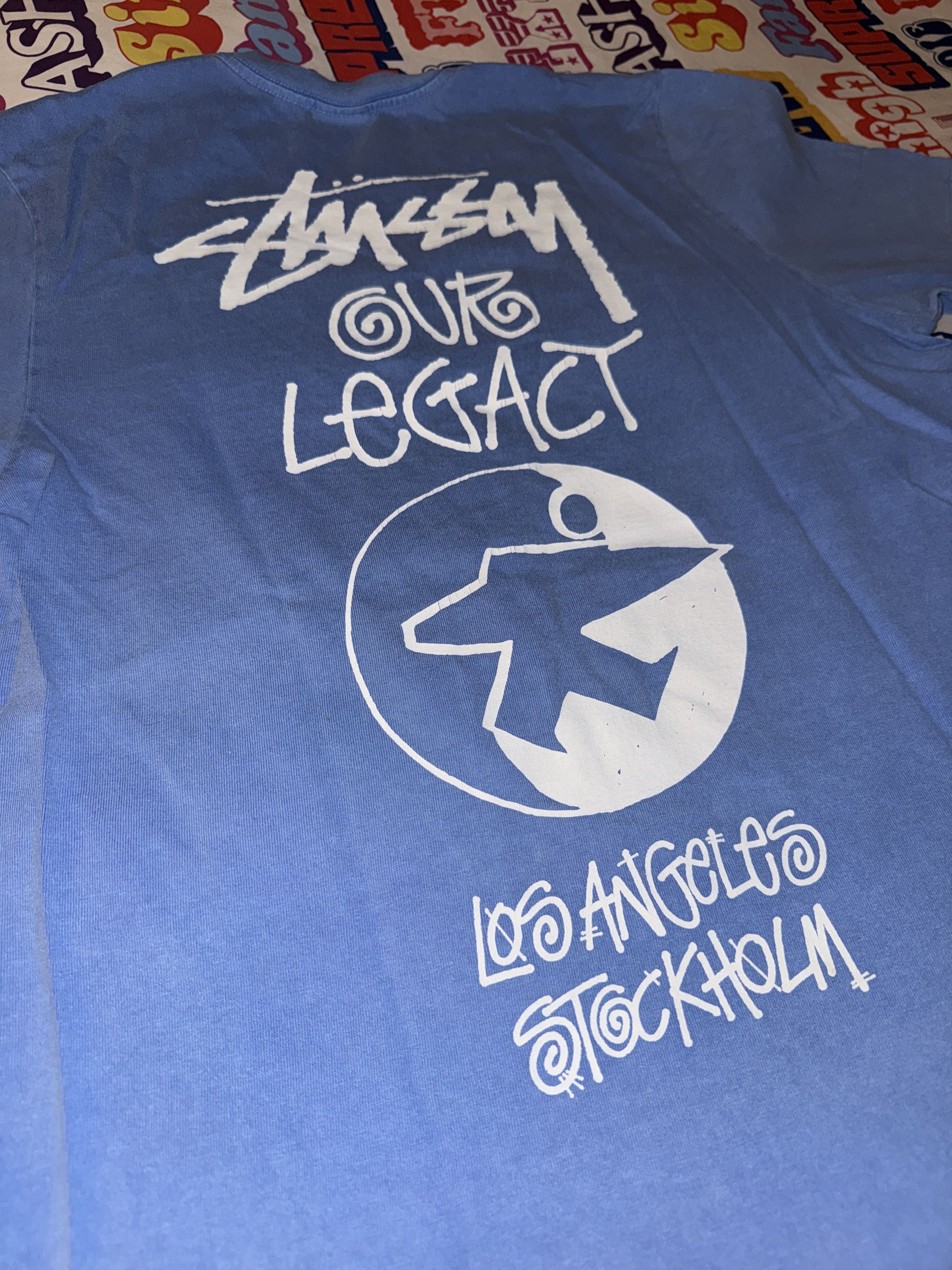 Our Legacy × Stussy Stussy x Our Legacy FW21 Surfman Shirt Pigment Dyed Blue M Size US M / EU 48-50 / 2 - 3 Thumbnail