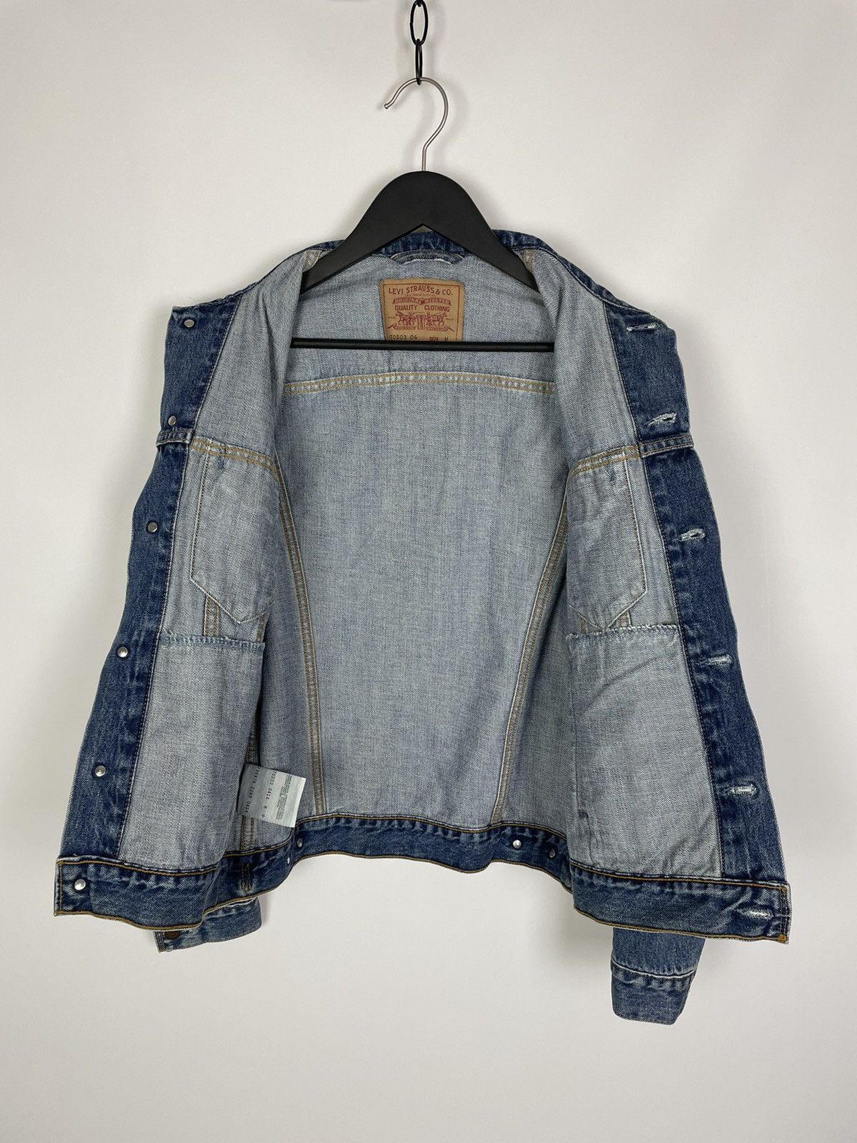 Levi's 1990's Vintage Levi's 70503 Denim Jacket Size US M / EU 48-50 / 2 - 3 Thumbnail