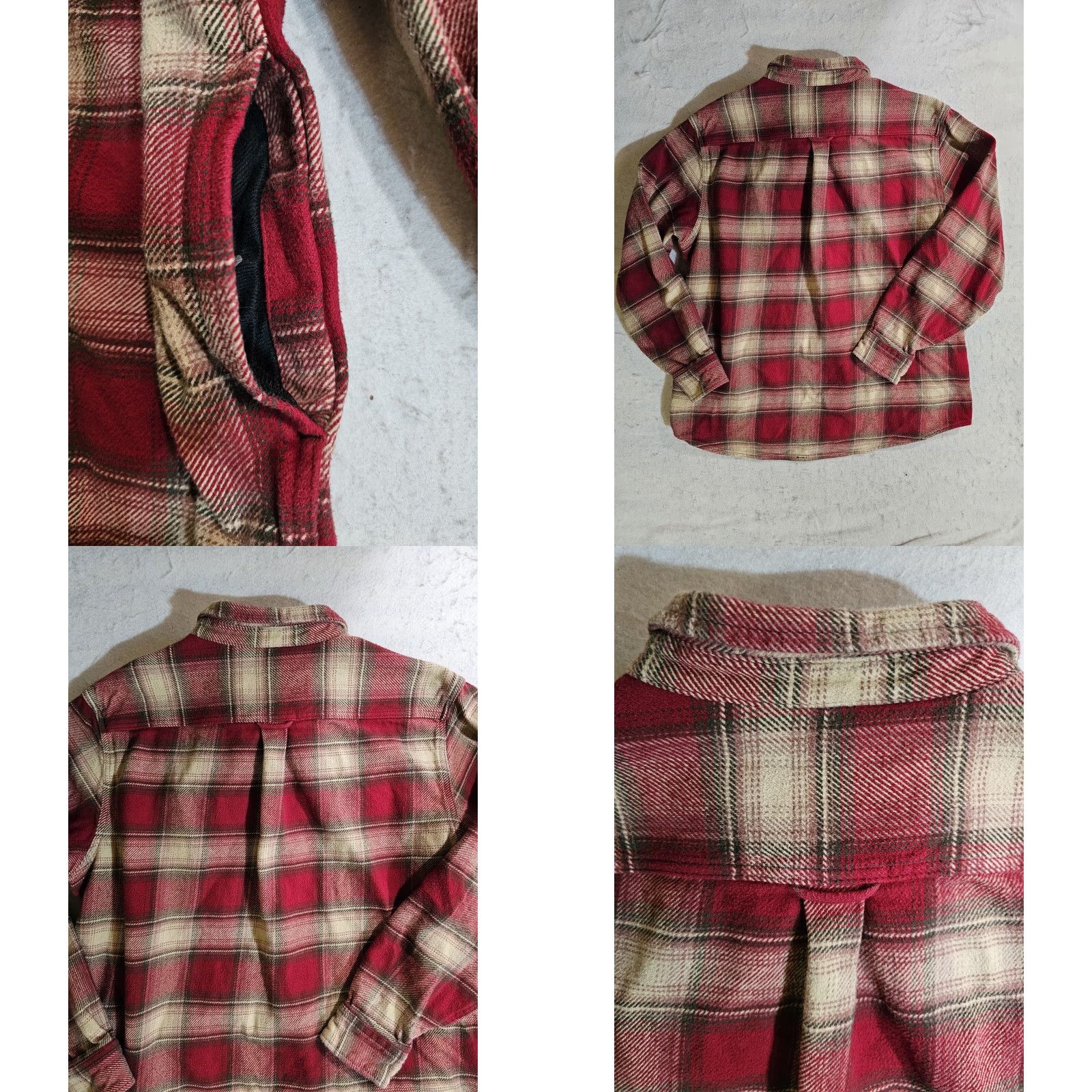 Orvis VINTAGE Orvis Big Bear Heavy Weight Plaid Long Sleeve Button Up Flannel Mens XXL Red Size US XXL / EU 58 / 5 - 8 Thumbnail