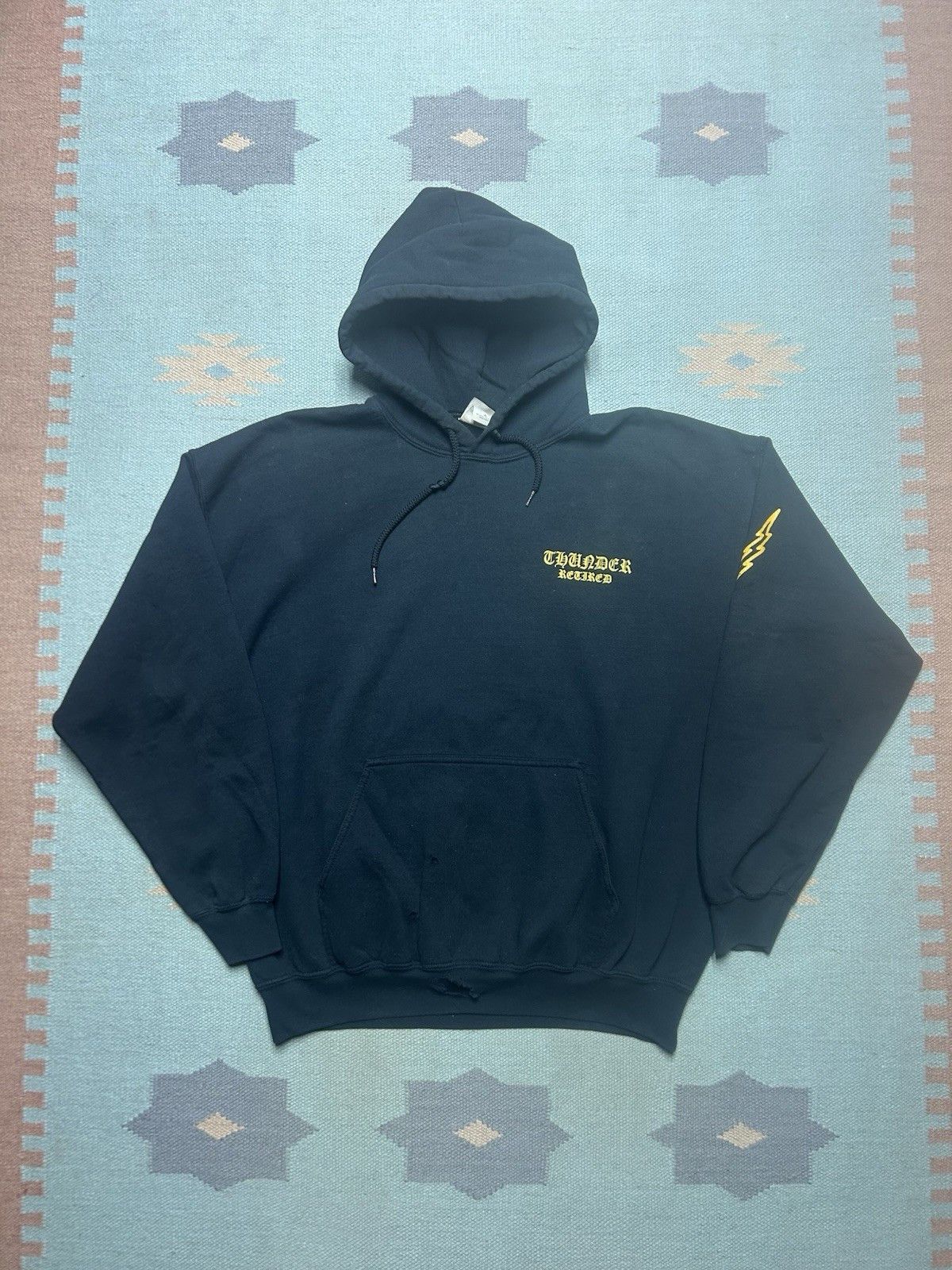 Vintage hoodie sons of zodiac M/C flint Michigan motorcycle biker XL Size US XL / EU 56 / 4 - 6 Thumbnail