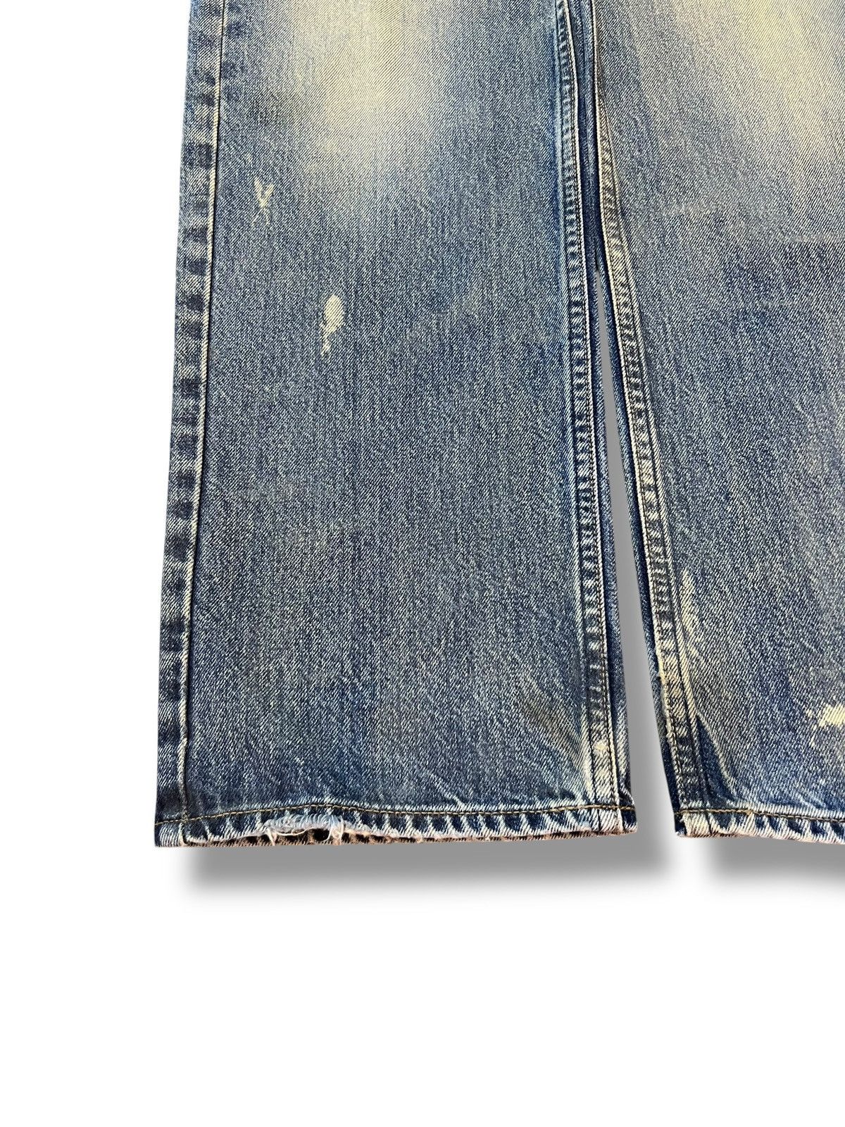 Uniqlo Vintage Uniqlo Japan - Faded Mud Wash, Loose Straight Jeans Size US 29 - 5 Thumbnail