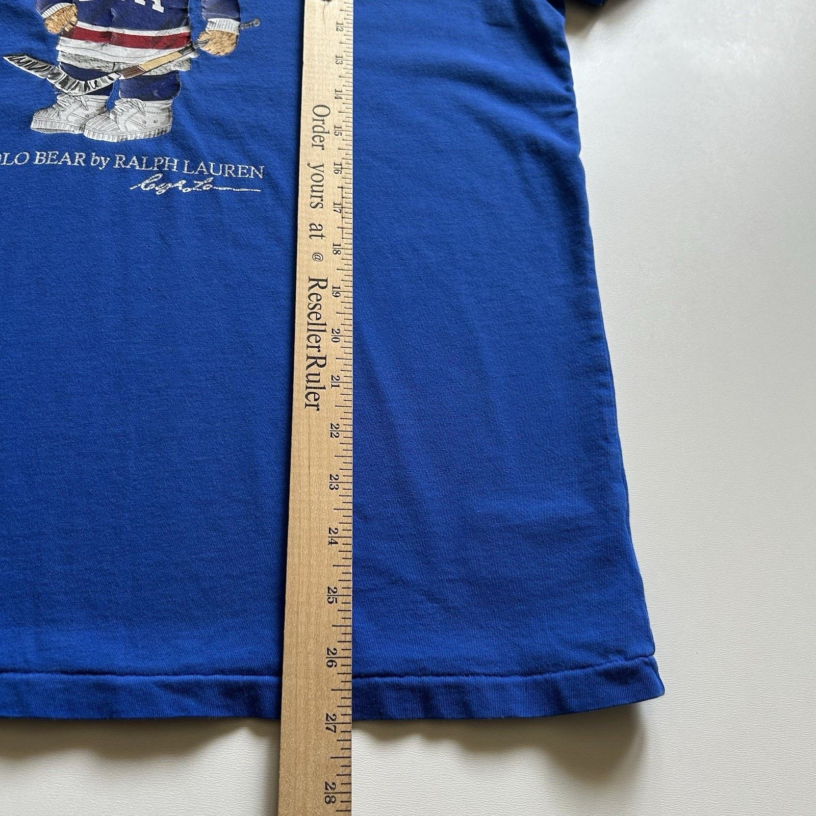 Polo Ralph Lauren Ralph Lauren Blue Polo Bear USA Hockey T-Shirt Medium Blue Size US M / EU 48-50 / 2 - 5 Thumbnail