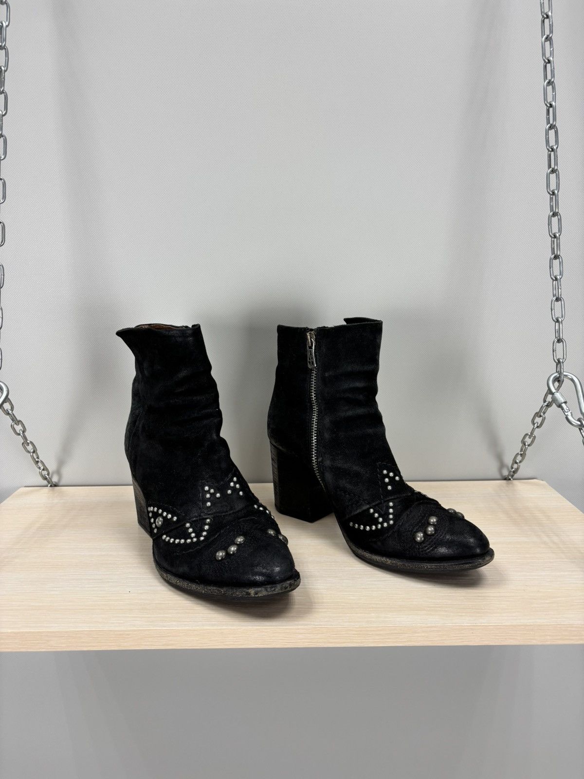 A.S.98 Womens boots AirStep A.S 98 Size 38 Color Black Size US 8 / IT 38 - 2 Thumbnail