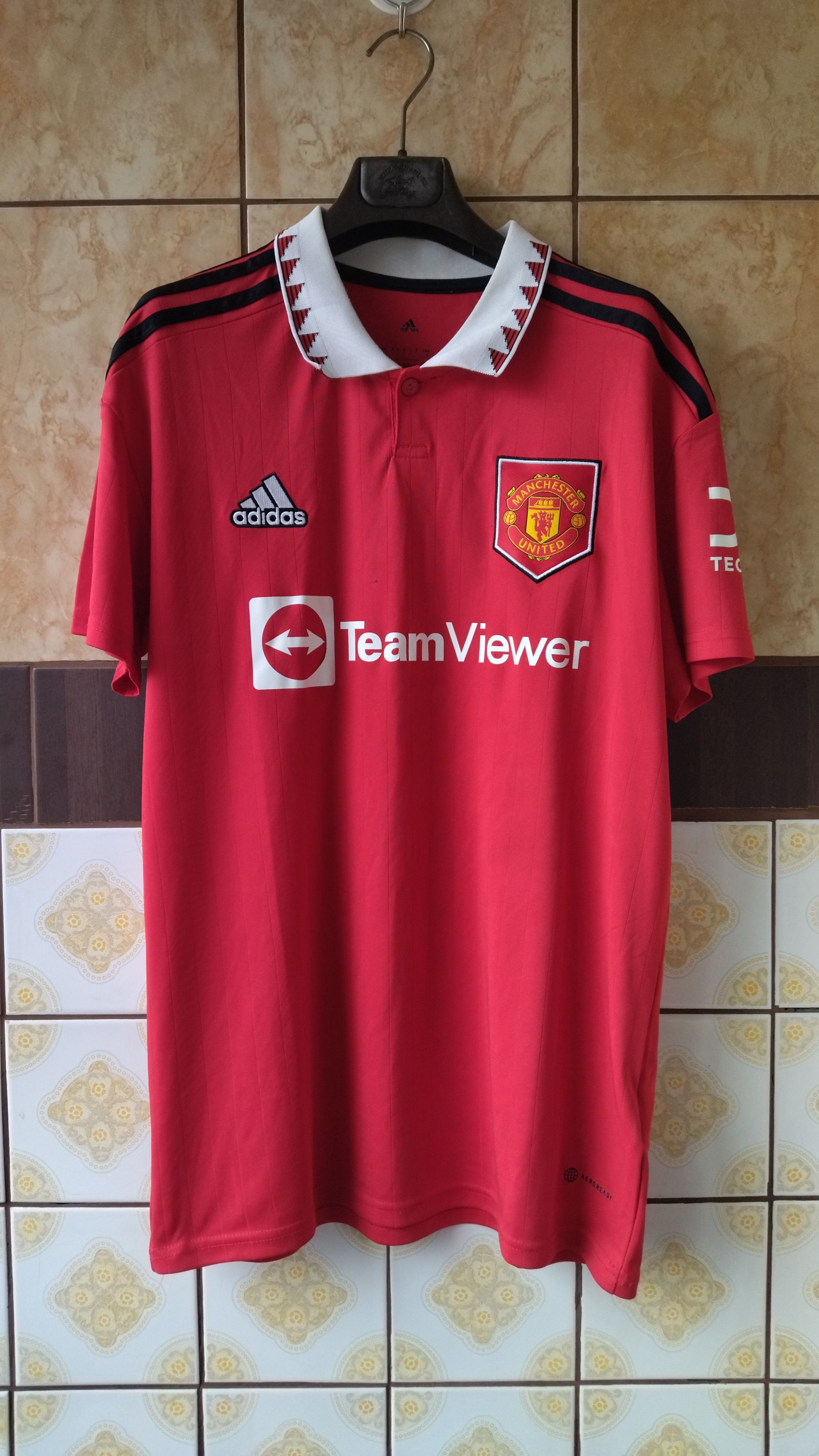 Adidas Manchester United adidas 2022/2023 soccer jersey Size US L / EU 52-54 / 3 - 1 Thumbnail