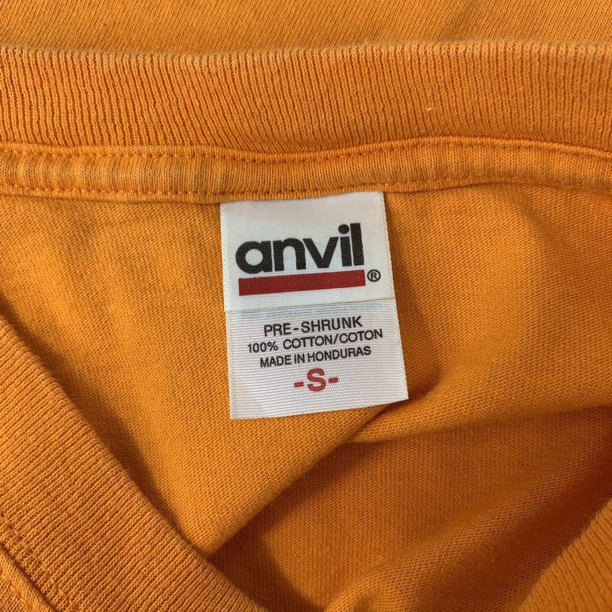 Japanese Brand × Vintage Vintage JUNKIE JAP Japanese Brand Logo Print Orange Short Size US S / EU 44-46 / 1 - 5 Thumbnail
