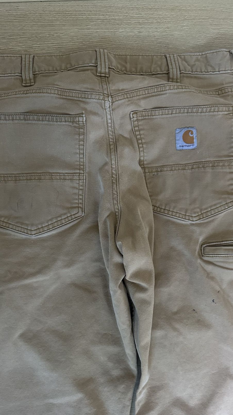 Carhartt Vintage Carhartt Work Pants – Beige – Size 34x32 Size US 32 / EU 48 - 4 Thumbnail