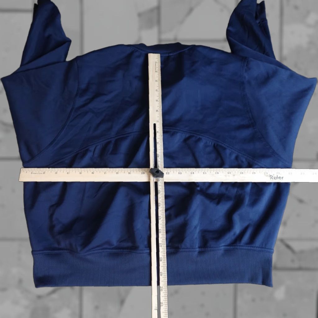 Adidas Adidas Stella McCartney Women's Jacket Medium Blue Full Zip Cropped Barricade Jacket Womens Blue Full Zip Barricade - Size M / US 6-8 / IT 42-44 - 1 Thumbnail