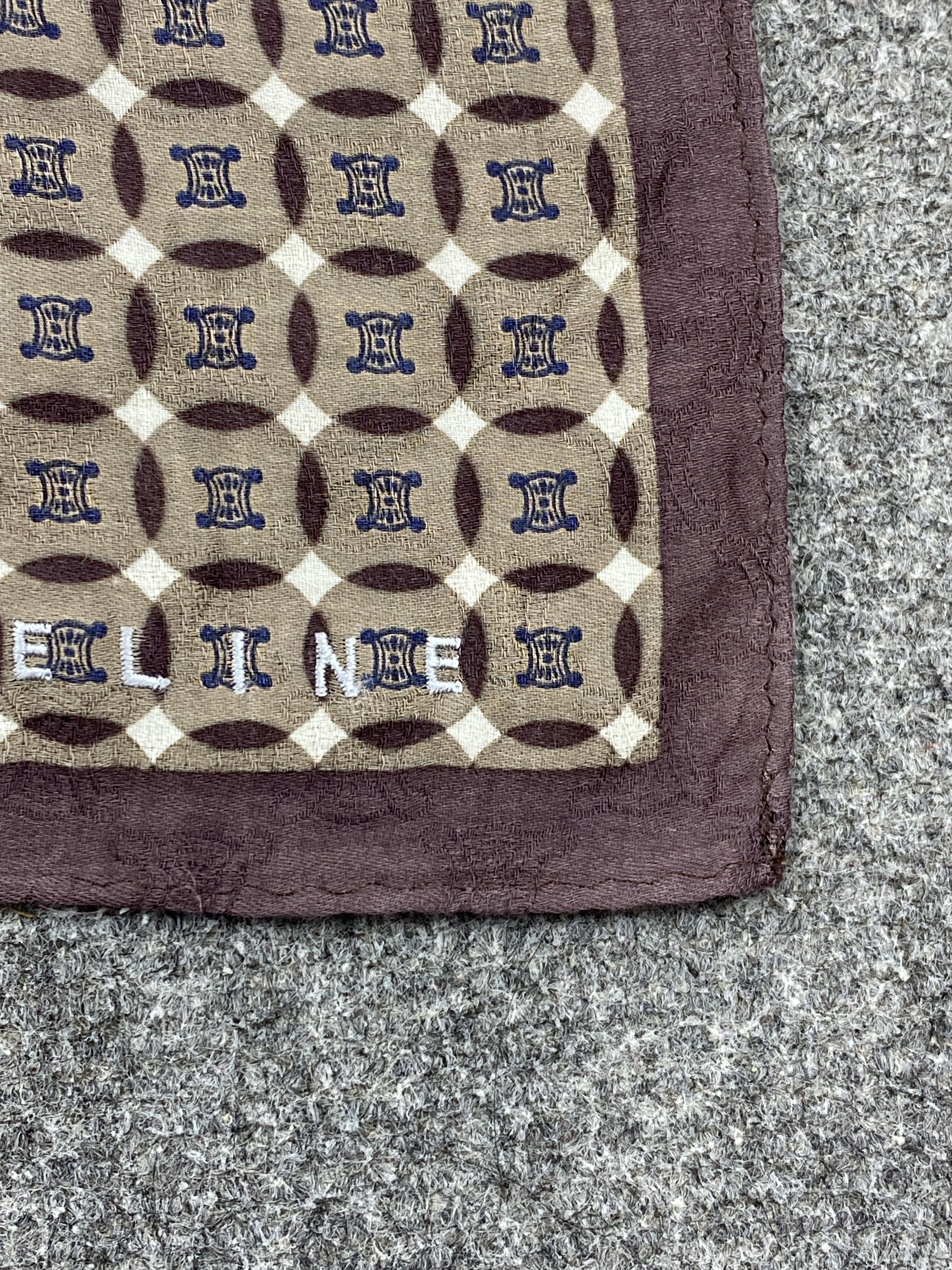 Celine Vintage Celine Handkerchief / Neckerchief HKC1132 Size ONE SIZE - 6 Thumbnail