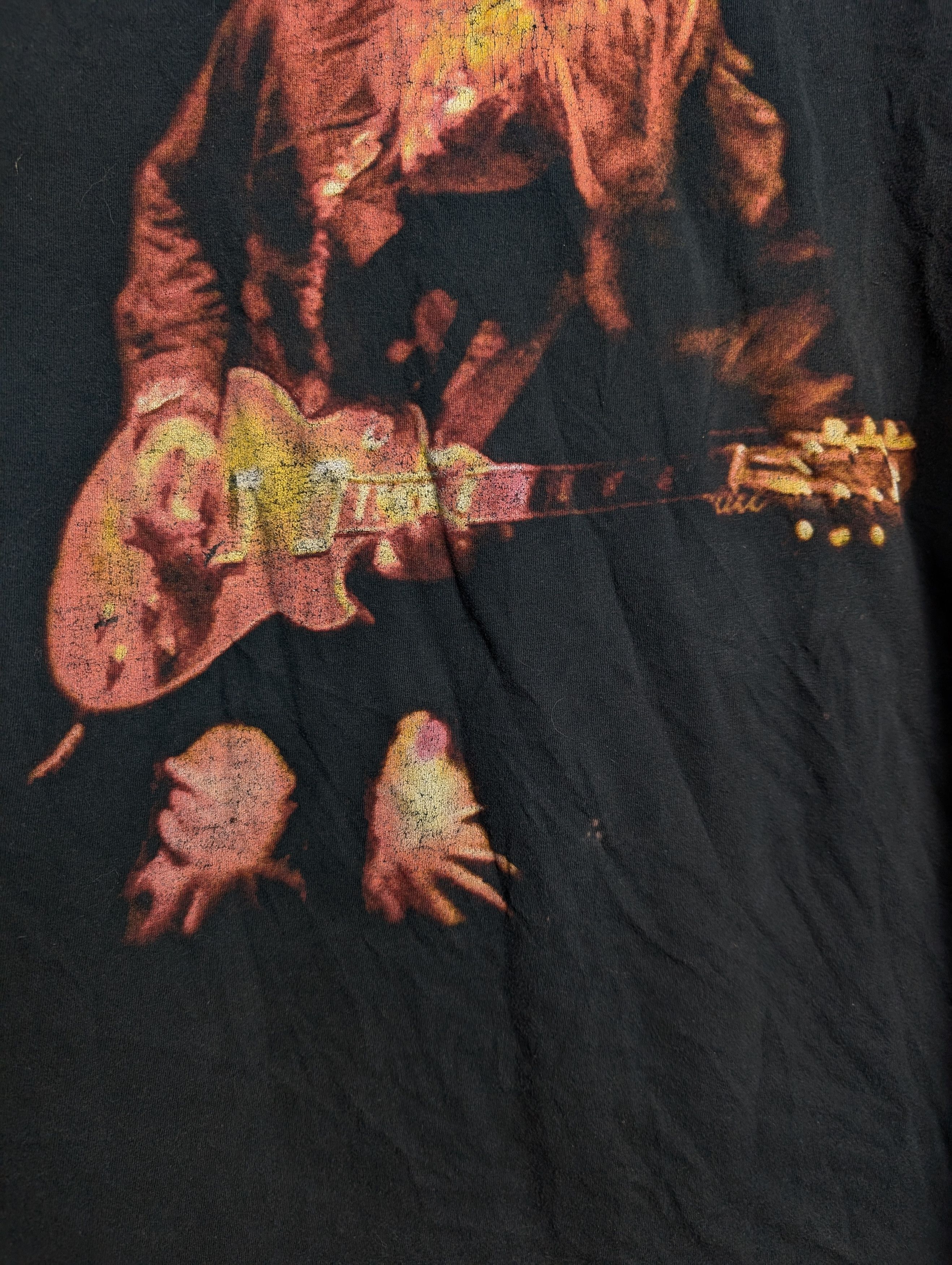 Vintage Larry Miller Band Vintage T-shirt Blues Rock Tour Tee Y2K Size US L / EU 52-54 / 3 - 5 Thumbnail
