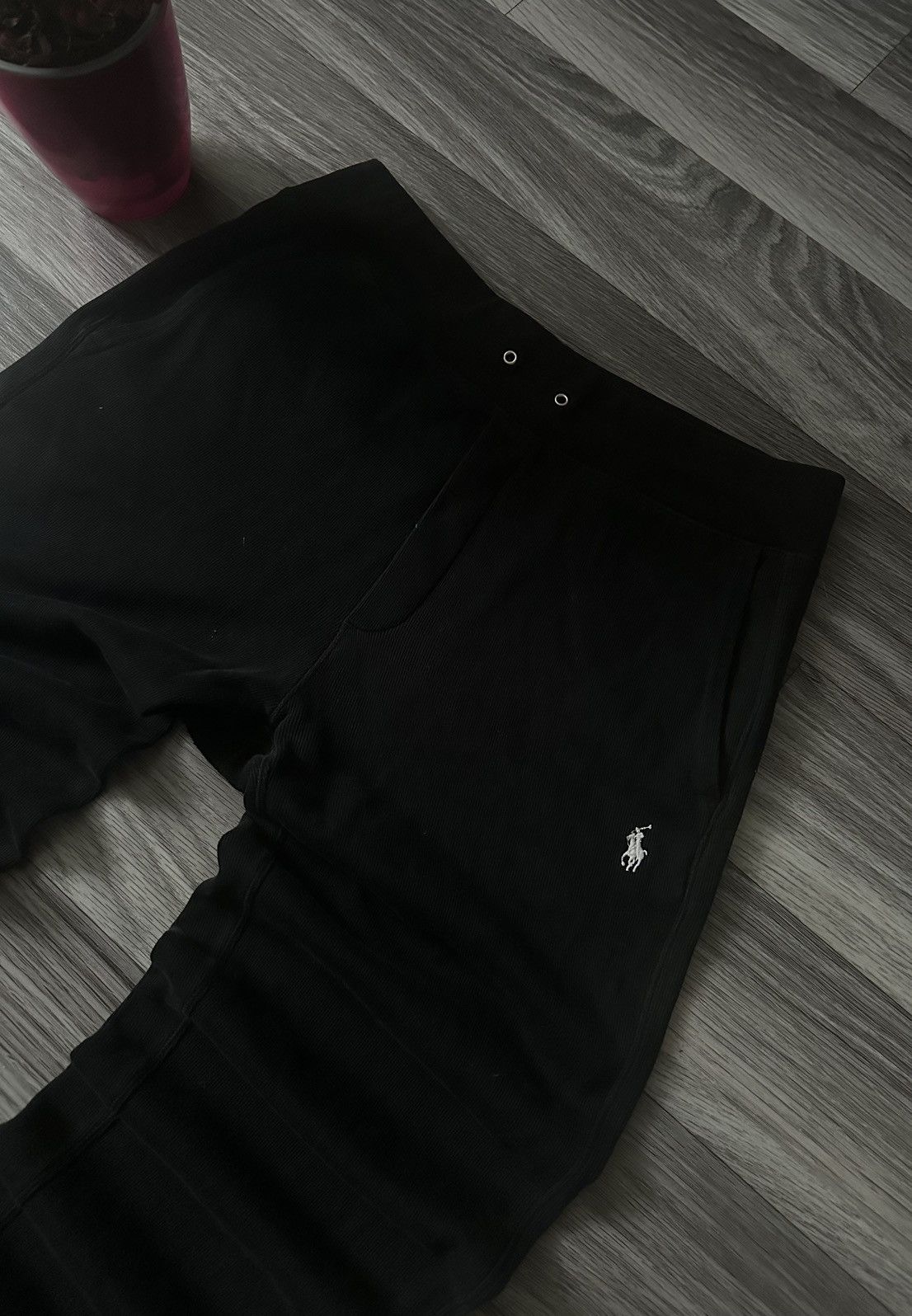 Polo Ralph Lauren Polo Ralph Lauren Black Jogger Sweetpants White pony size M Size US 32 / EU 48 - 5 Thumbnail