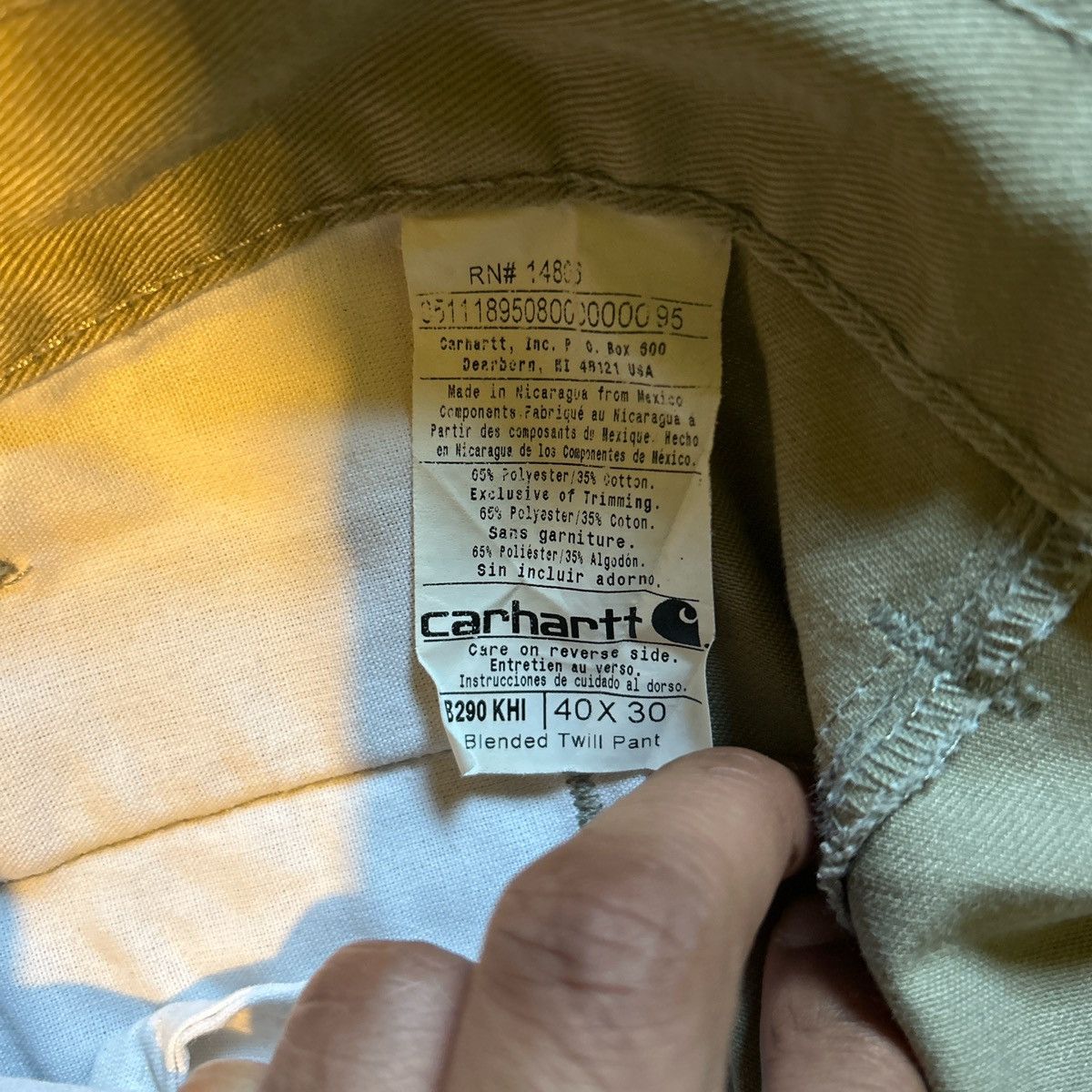 Carhartt Carhartt blended twill pant Size US 40 / EU 56 - 3 Thumbnail
