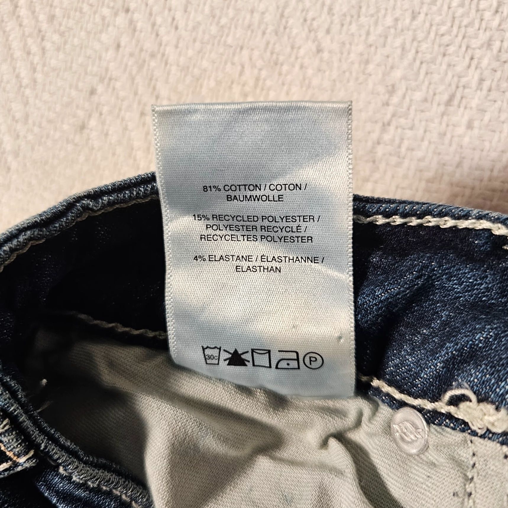 Silver Jeans Co. Silver Jeans Suki Skinny Crop Jeans Women's Size 28 Mid Rise Dark Wash Denim Blue Size 28" / US 6 / IT 42 - 5 Thumbnail