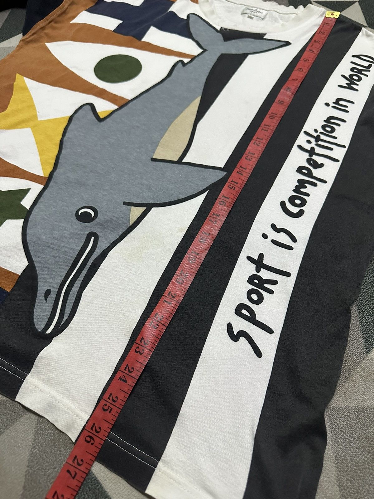 Jean Charles De Castelbajac Jean Charles de Castelbajac overprinted tee Size US L / EU 52-54 / 3 - 9 Thumbnail
