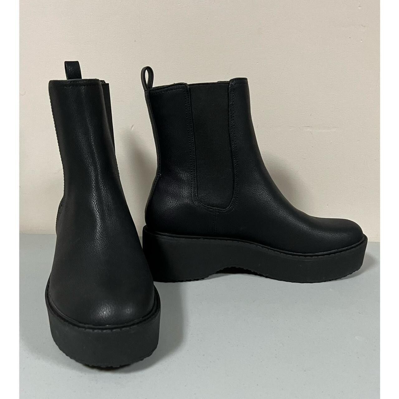 Vintage Mix No 6 Black Caraline Chelsea Boots Booties Shoes Size 9 🕷️ Size US 9 / IT 39 - 3 Thumbnail