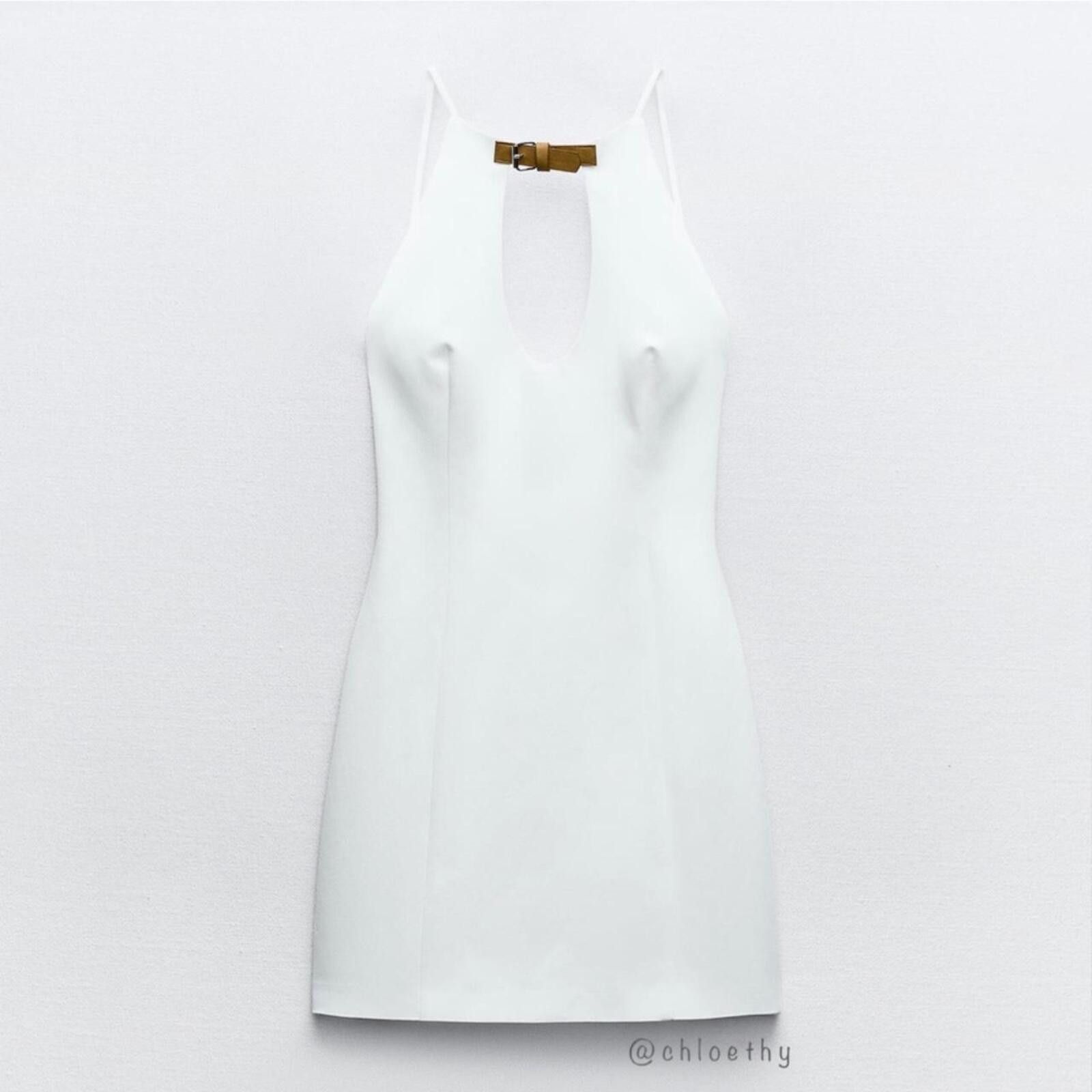 Zara Zara - [ ] Short Halter Dress Size S / US 4 / IT 40 - 3 Thumbnail