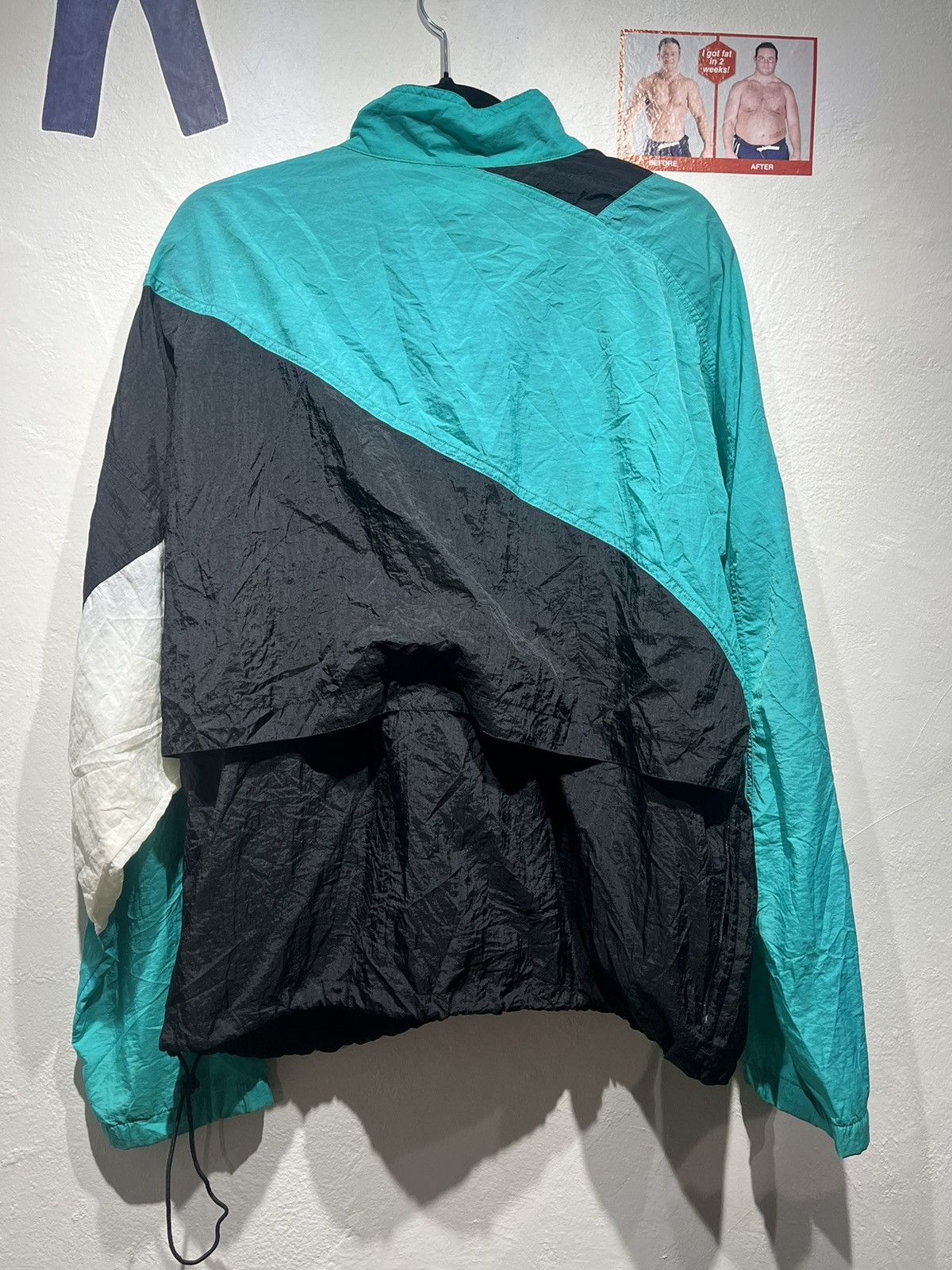 Nike × Vintage Vintage Nike windbreaker Size US L / EU 52-54 / 3 - 2 Thumbnail