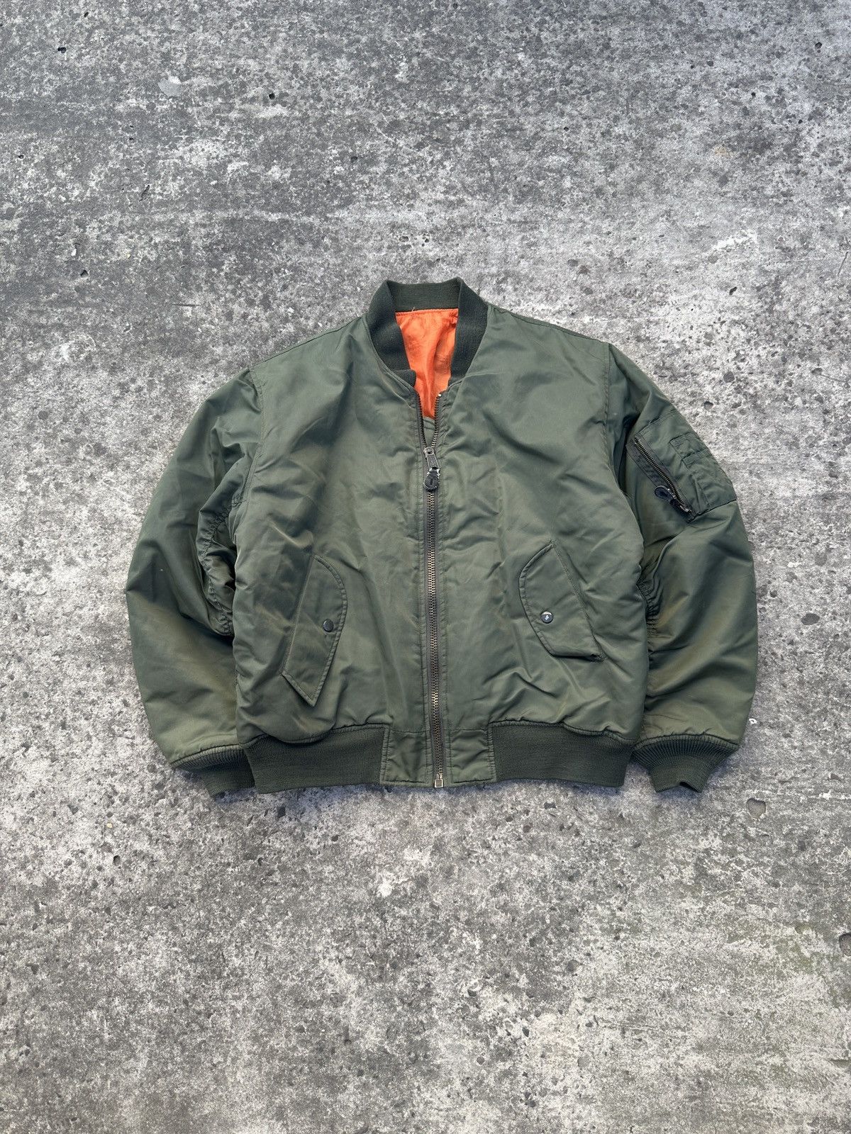 Delta Y2K Vintage Delta Bombers Style Balenciaga Jacket Rare L Usa Size US L / EU 52-54 / 3 - 1 Thumbnail
