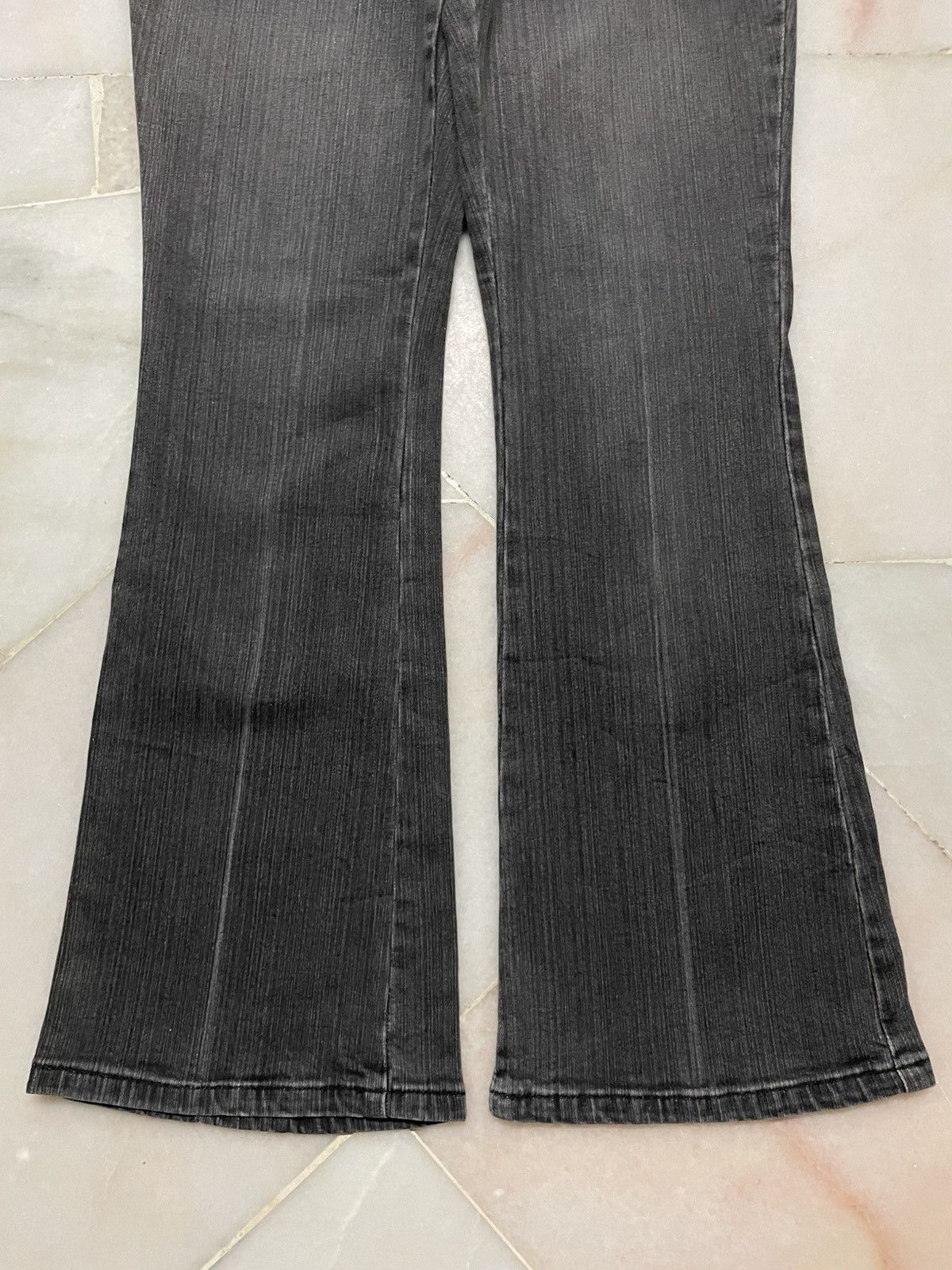Japanese Brand 💥Flared💥90s Style Live Claire Japan Mudwash Slim Bootcut Size US 29 - 4 Thumbnail