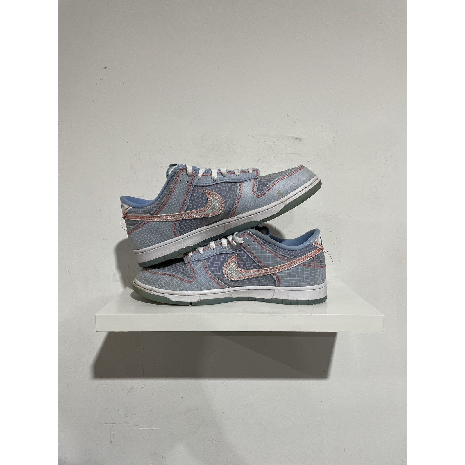 Nike NIKE DUNK LOW UNION PASSPORT PACK ARGON SIZE 11 PREOWNED Size US 11 / EU 44 - 2 Thumbnail