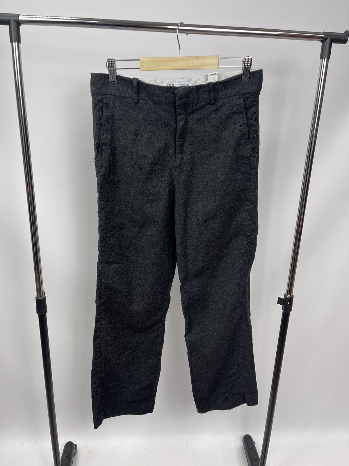 Ader Error × Zara Zara x Ader Error high end pants Size M (28) Grey 98% Wool Size US 28 / EU 44 - 1 Thumbnail