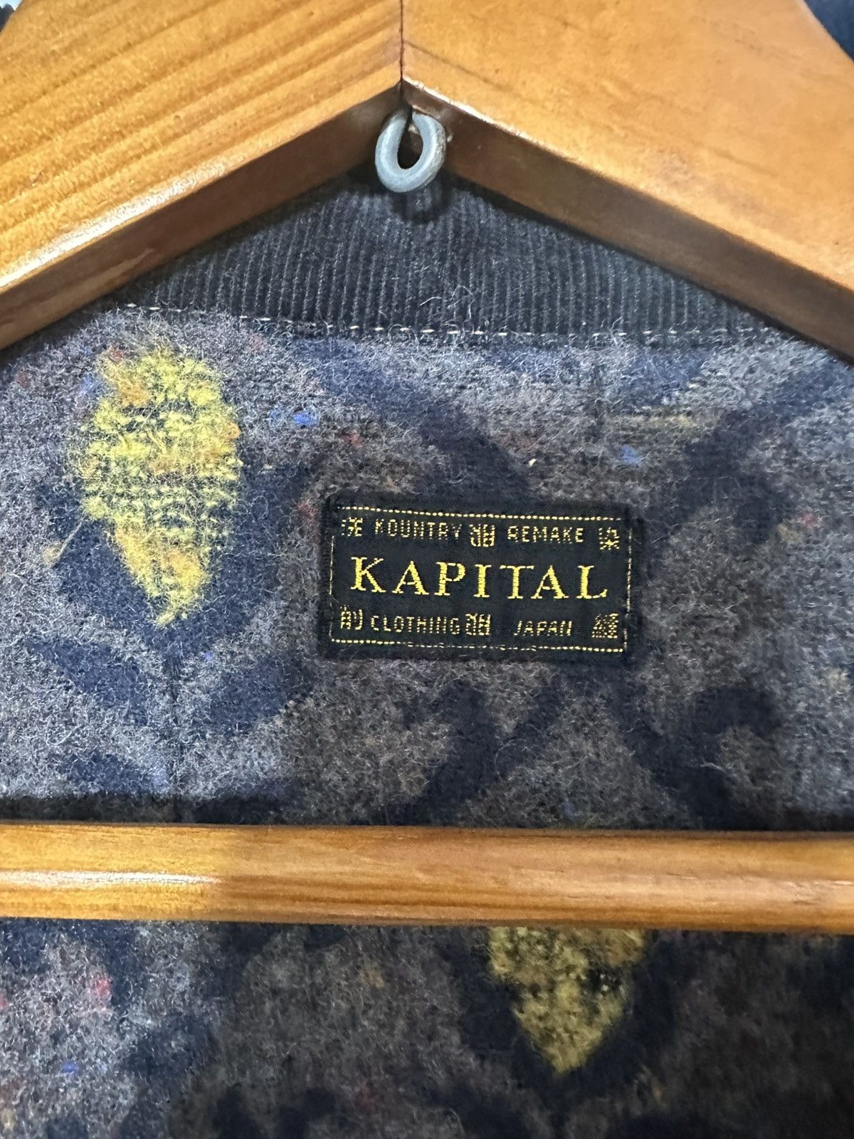 Kapital Buy Kapital Men's Black 14Oz Denim T-Back Drizzler Jacket Size US L / EU 52-54 / 3 - 3 Thumbnail