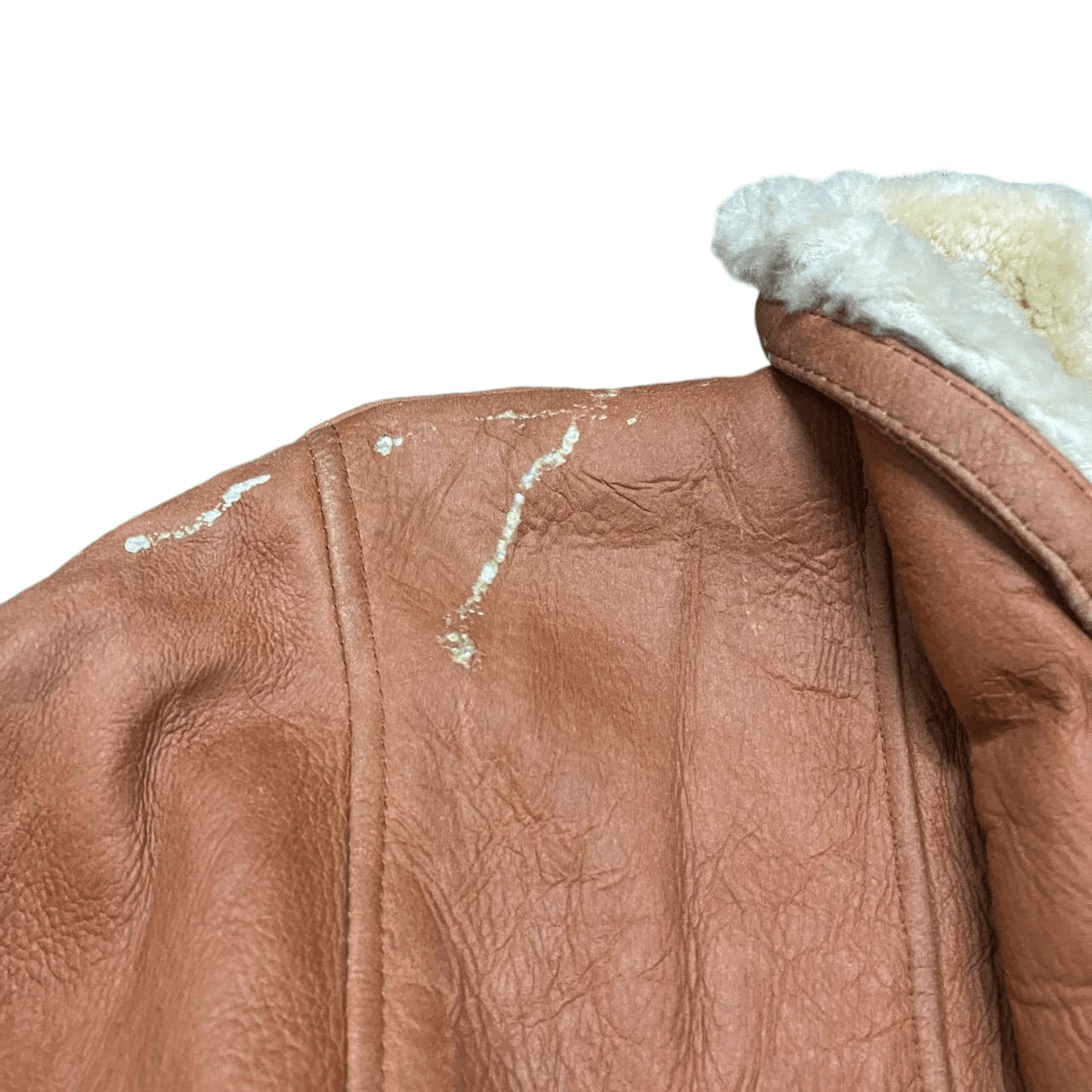 Leather Vintage Hugo Bugati Milano Shearling Leather Jacket Size US M / EU 48-50 / 2 - 5 Thumbnail