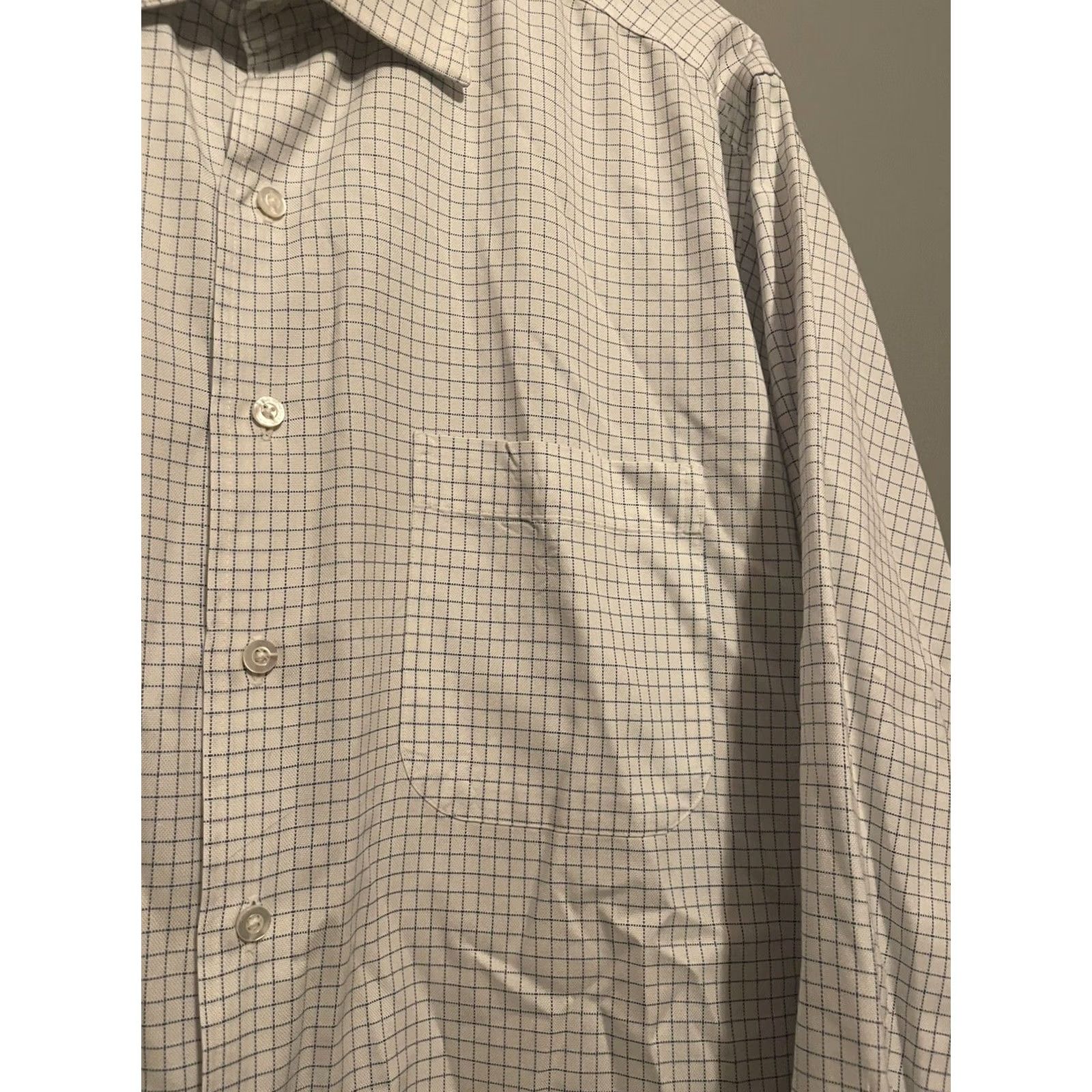 Vintage Gitman Bros Shirt Mens XL White Button-Up Oxford Cotton Slim Button-Down Collar Vintage No (B101) Size US XL / EU 56 / 4 - 3 Thumbnail