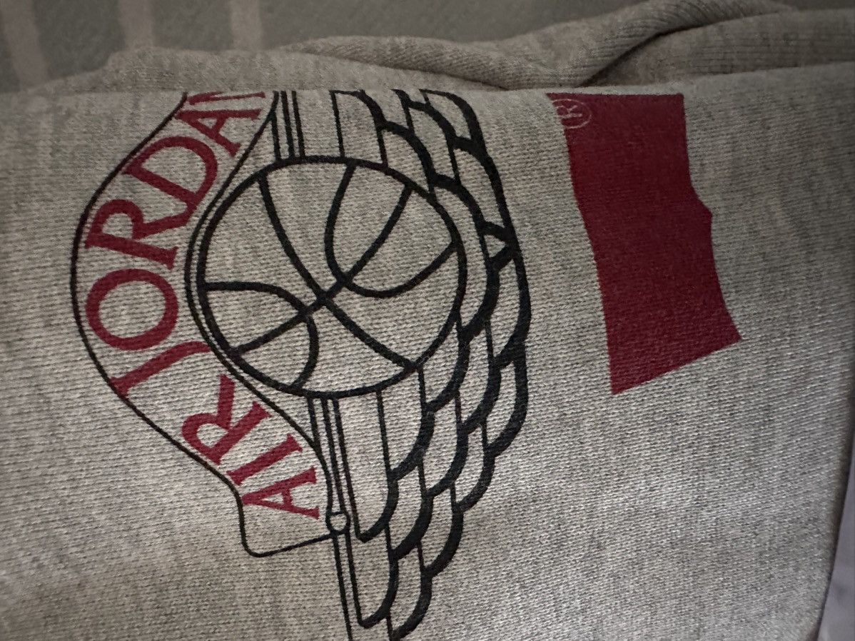 Other Jordan x Levi's Reverse Zip Fleece Hoodie - Heather Grey Size US S / EU 44-46 / 1 - 5 Thumbnail