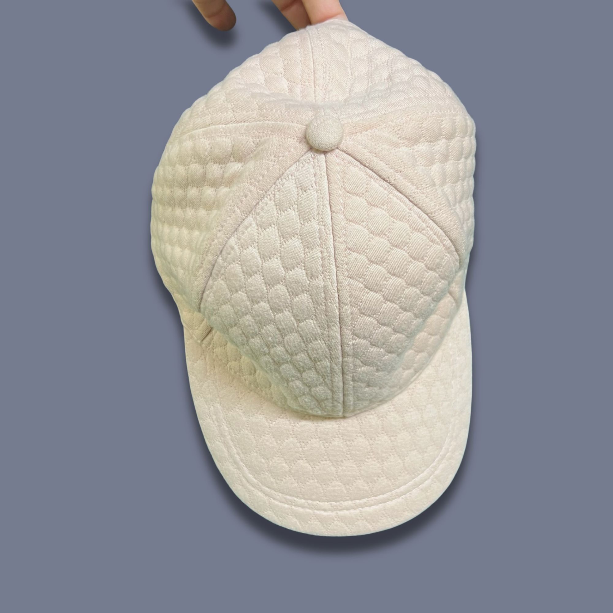 Other Charlotte Russe Quilted Baseball Cap In Soft Pink With Adjus Size ONE SIZE - 5 Thumbnail