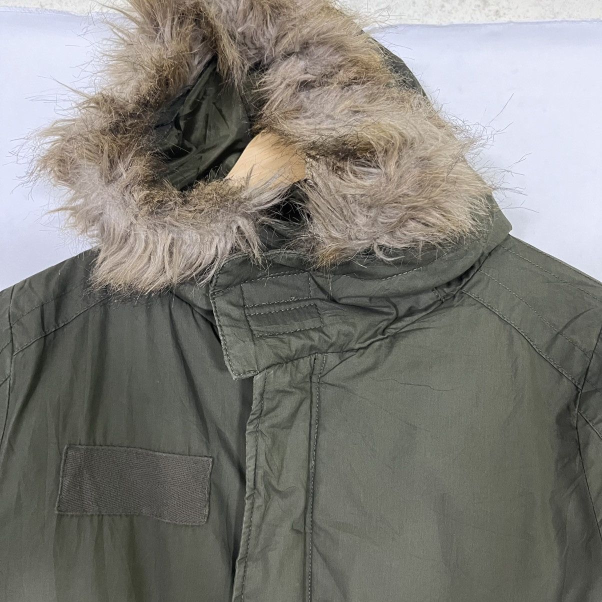 If Six Was Nine HR MARKET FUR HOODED DORSET FISHTAIL PARKA Size US M / EU 48-50 / 2 - 4 Thumbnail
