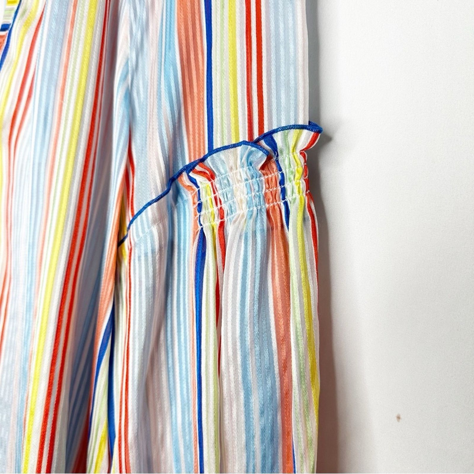 Tanya Taylor TANYA TAYLOR Illa Summer Stripe Top NWT in Size 0 Size XS / US 0-2 / IT 36-38 - 5 Thumbnail