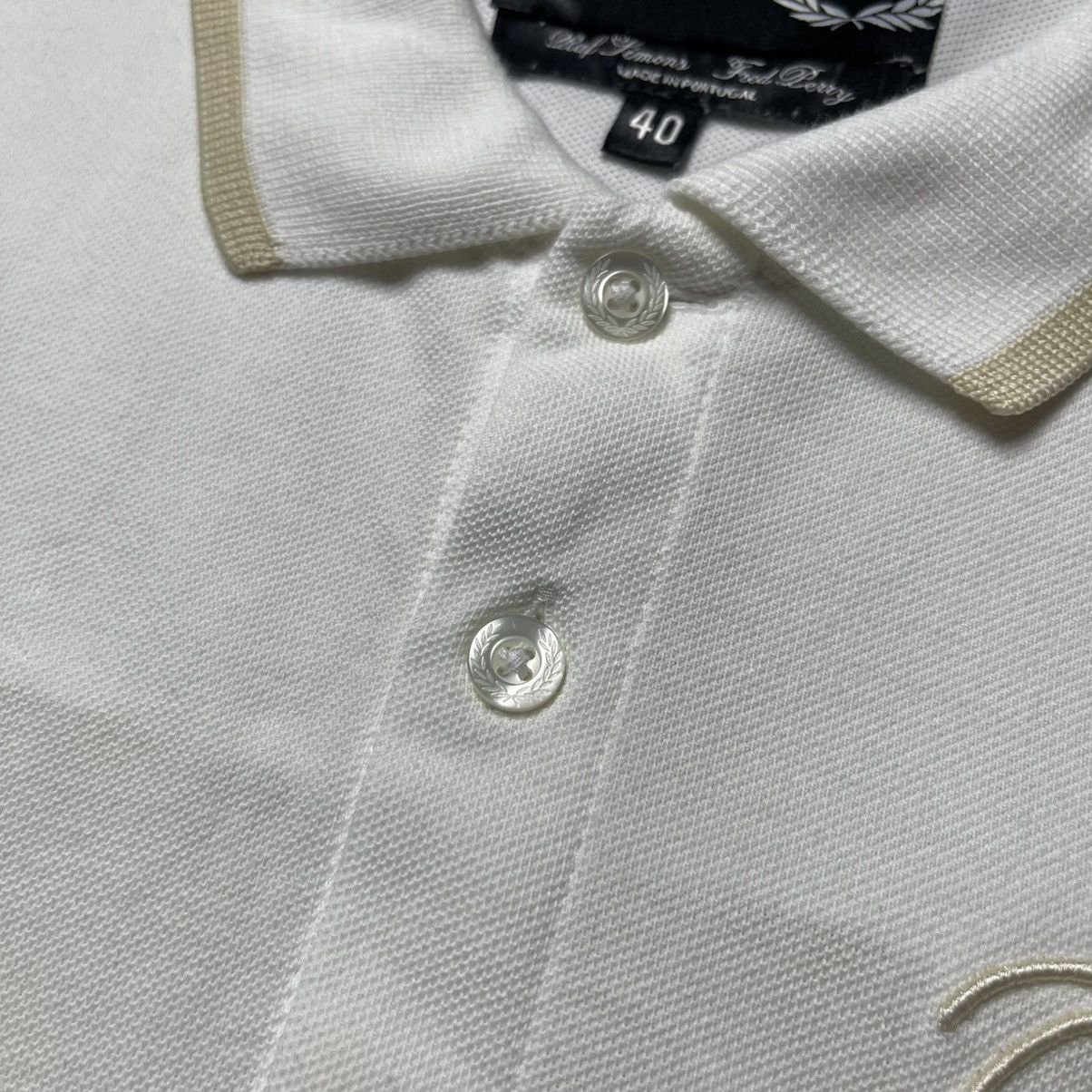 Raf Simons RAF SIMONS X FRED PERRY EMBROIDERED INITIAL PIQUE POLO Size US M / EU 48-50 / 2 - 6 Thumbnail