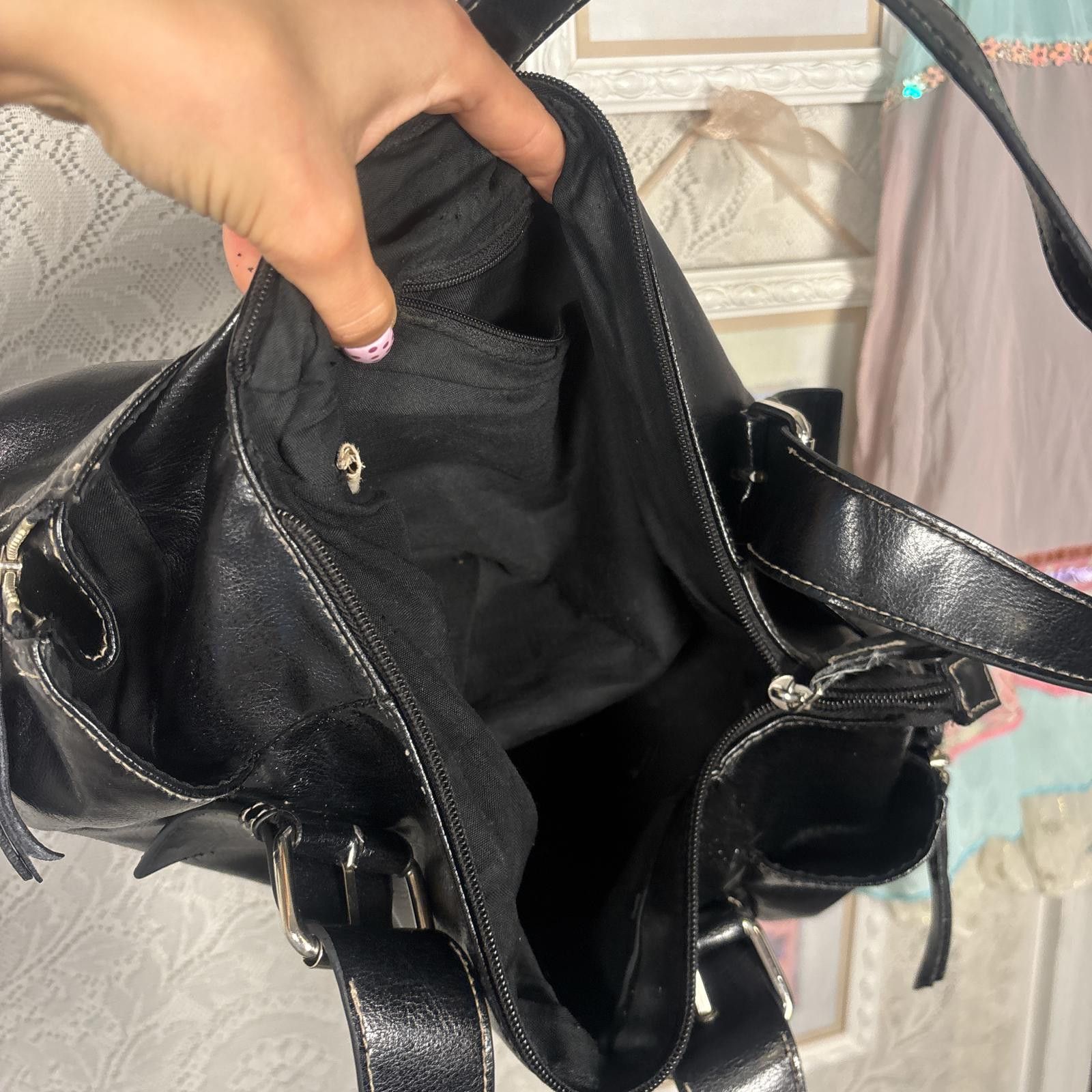 Other vintage leather staple basic shoulder bag purse Size ONE SIZE - 5 Thumbnail