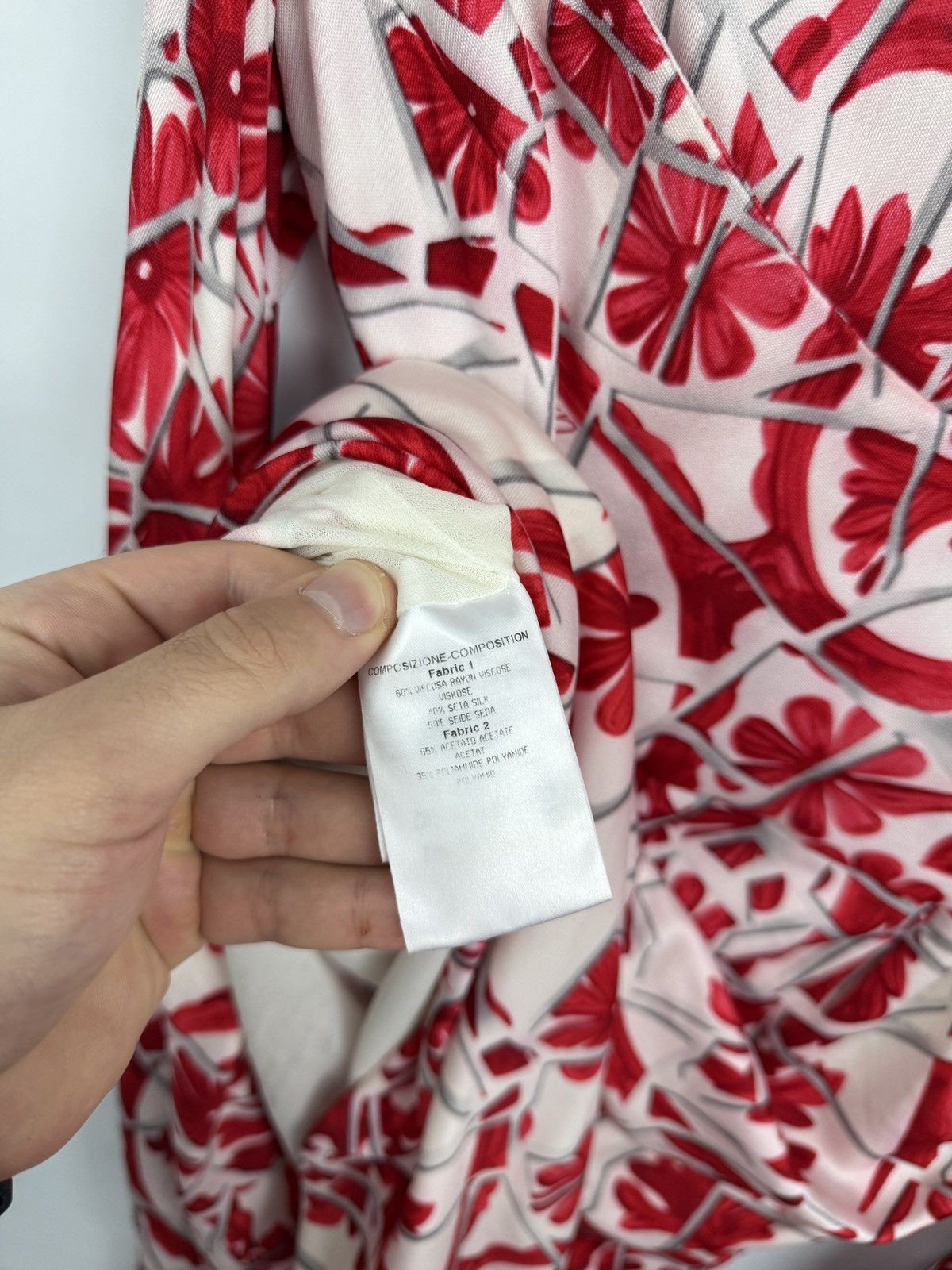 Gucci 🇮🇹 Vintage Gucci Tom Ford Floral Silk Dress Flower Archive Size M / US 6-8 / IT 42-44 - 9 Thumbnail