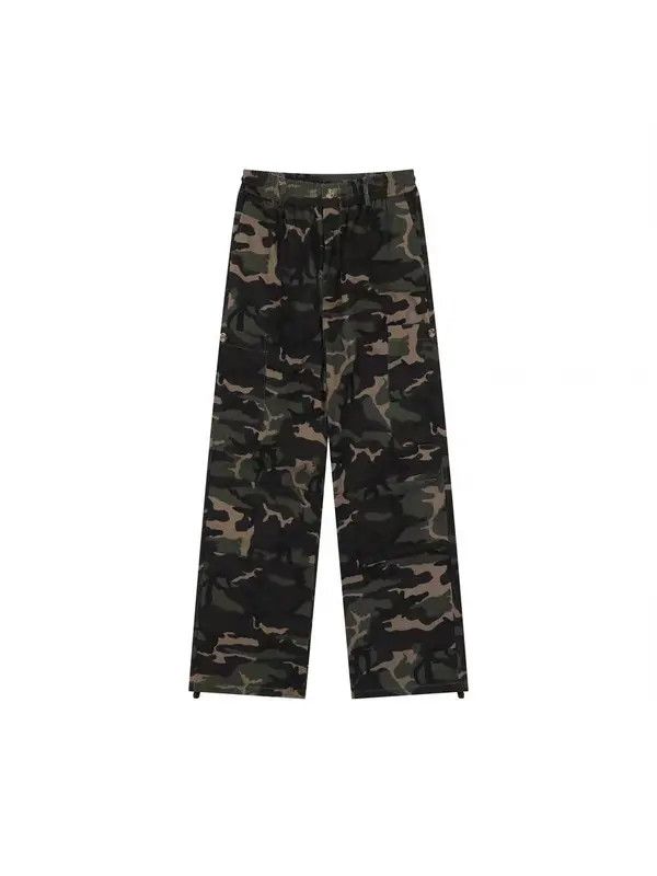 VIBE Camouflage High Street Vintage Loose Casual Pants Size US 30 / EU 46 - 6 Thumbnail