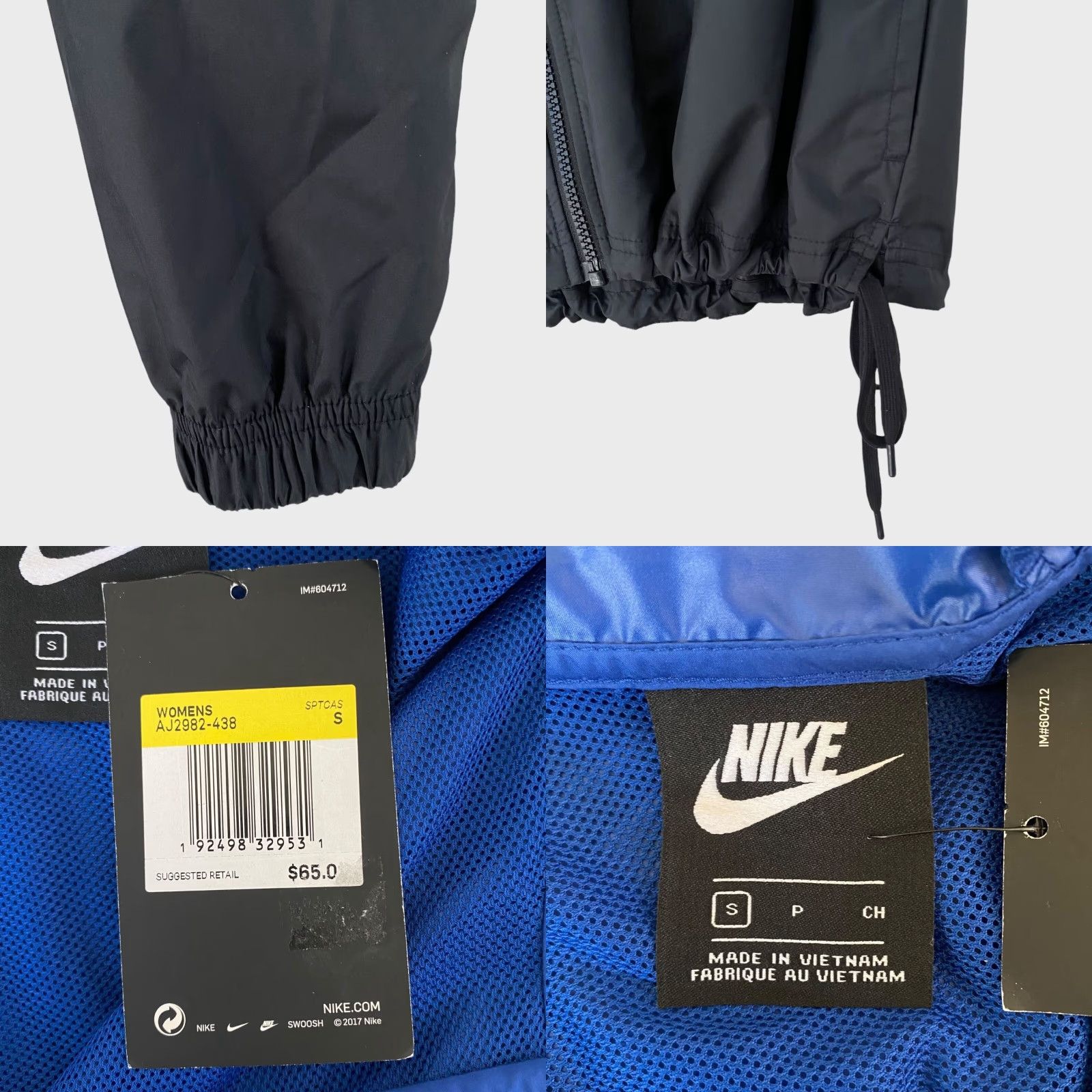 Nike Nike Essential Repel Woven Jacket Womens Small Running Zip-Up Windbreaker New Size S / US 4 / IT 40 - 8 Thumbnail