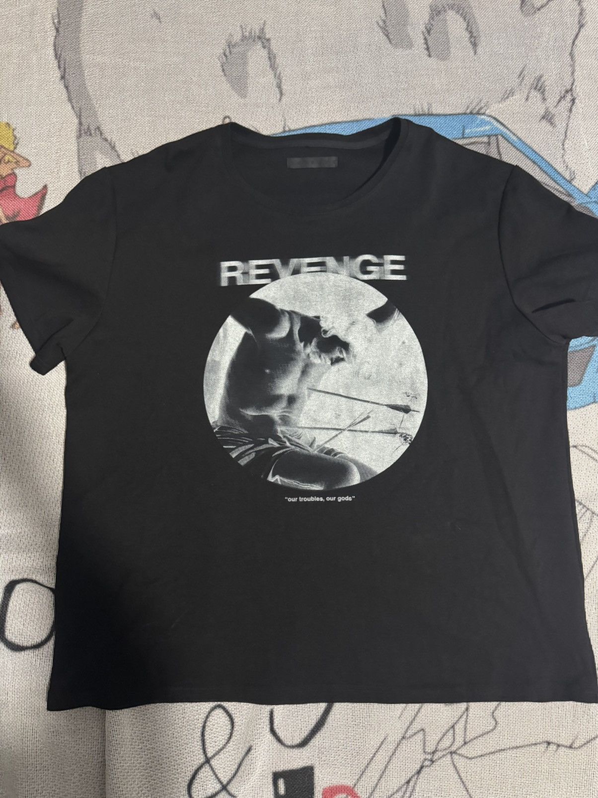 Revenge Revenge “Our Troubles , Our Gods” Tee Size US XL / EU 56 / 4 - 1 Thumbnail