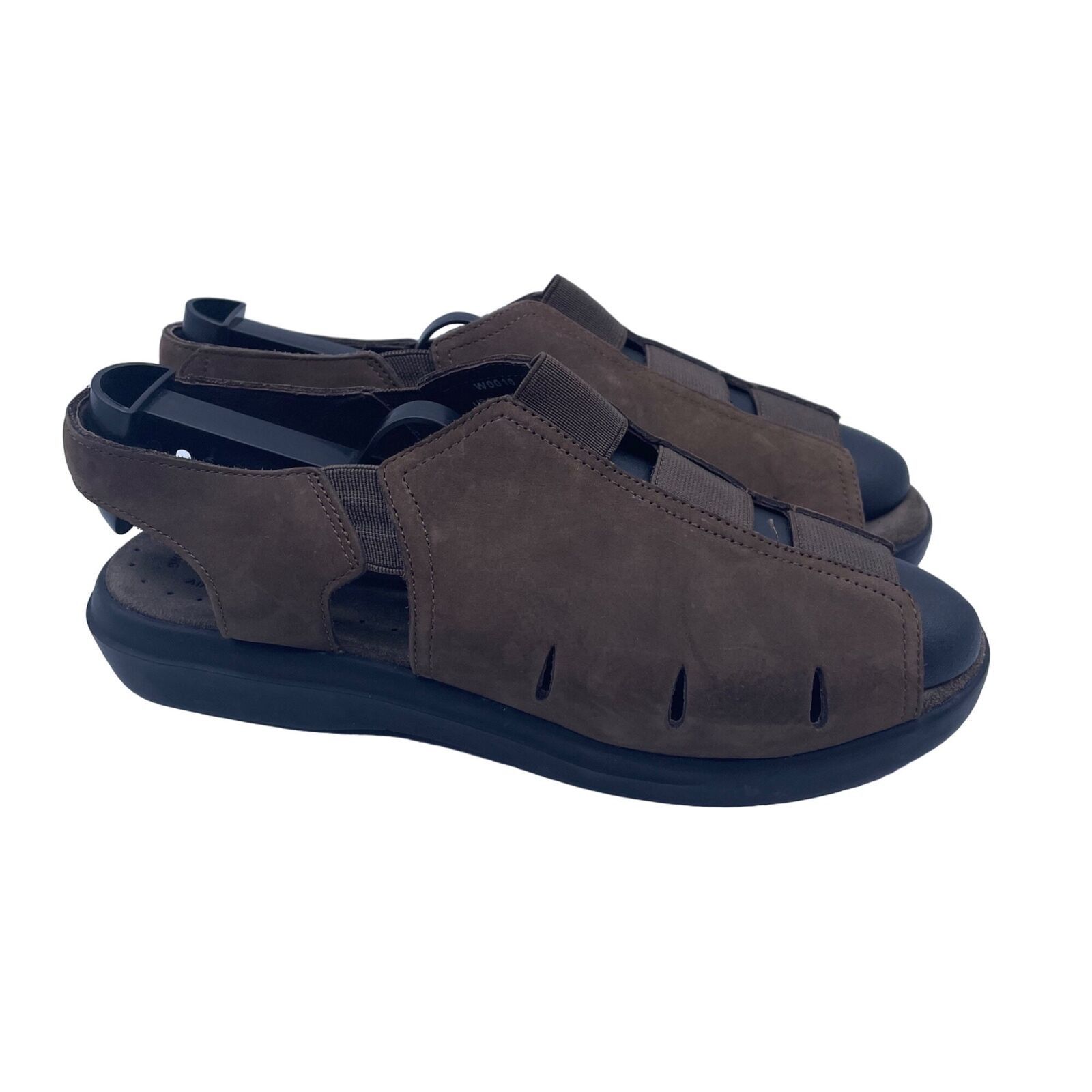 Other Propet Brown Leather Sandals Stretch Walking Open Womens 8 Size US 8 / IT 38 - 2 Thumbnail